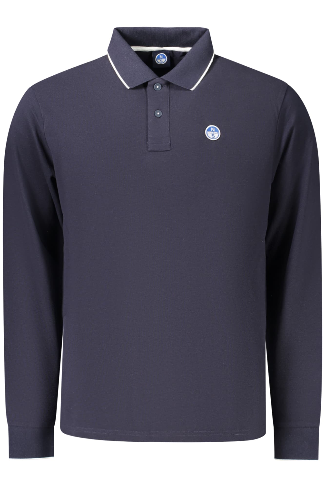 NORTH SAILS POLO MANICHE LUNGHE UOMO BLU
