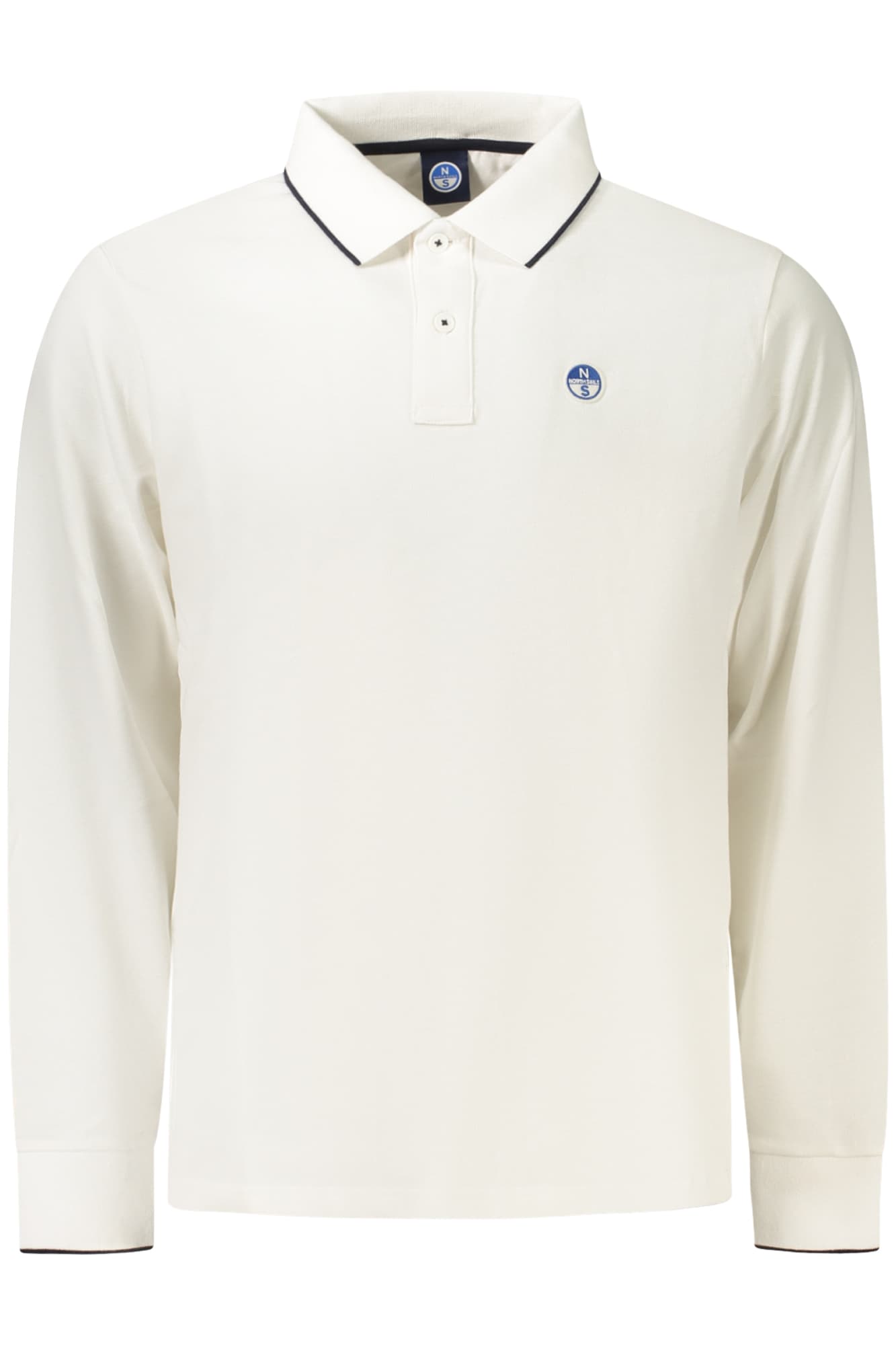 NORTH SAILS POLO MANICHE LUNGHE UOMO BIANCO