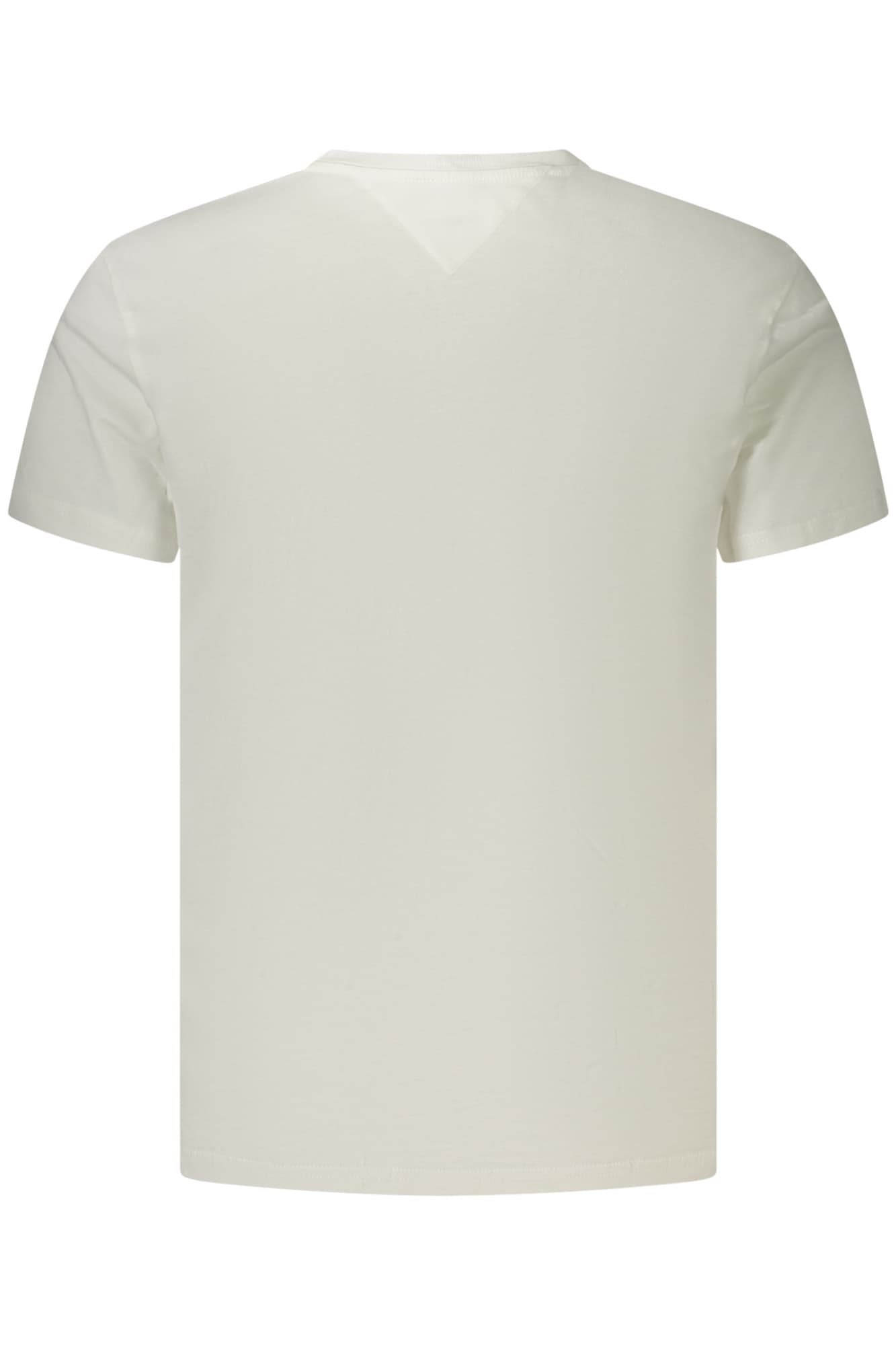 TOMMY HILFIGER T-SHIRT MANICHE CORTE UOMO BIANCO - Miniatura 2
