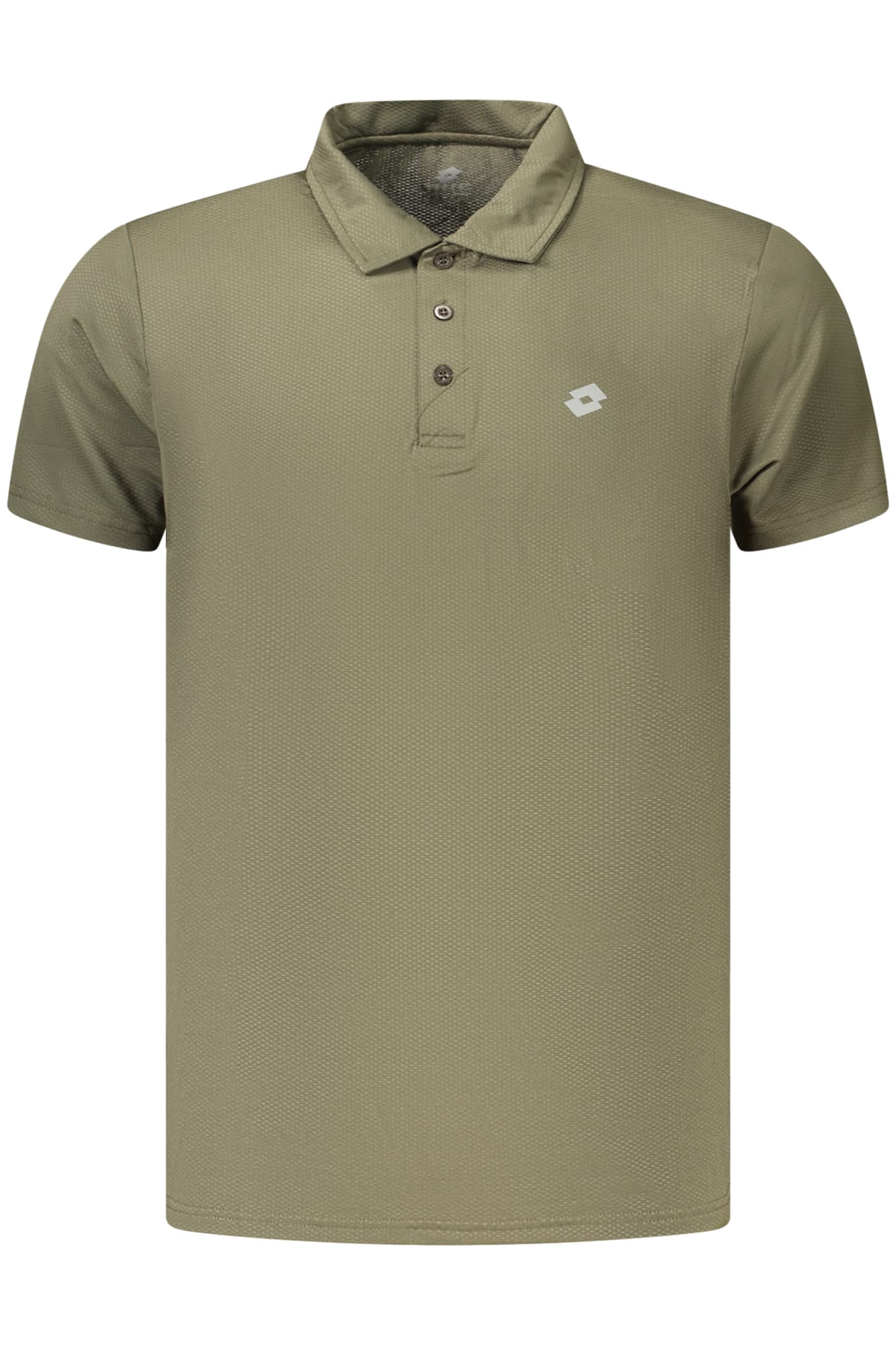 LOTTO POLO MANICHE CORTE UOMO VERDE