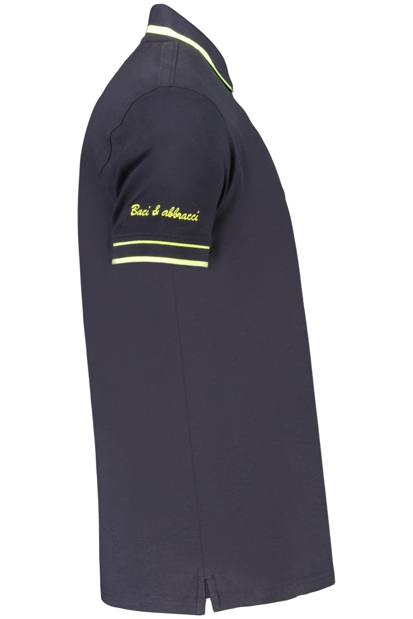 BACI&ABBRACCI POLO MANICHE CORTE UOMO BLU - Miniatura 3