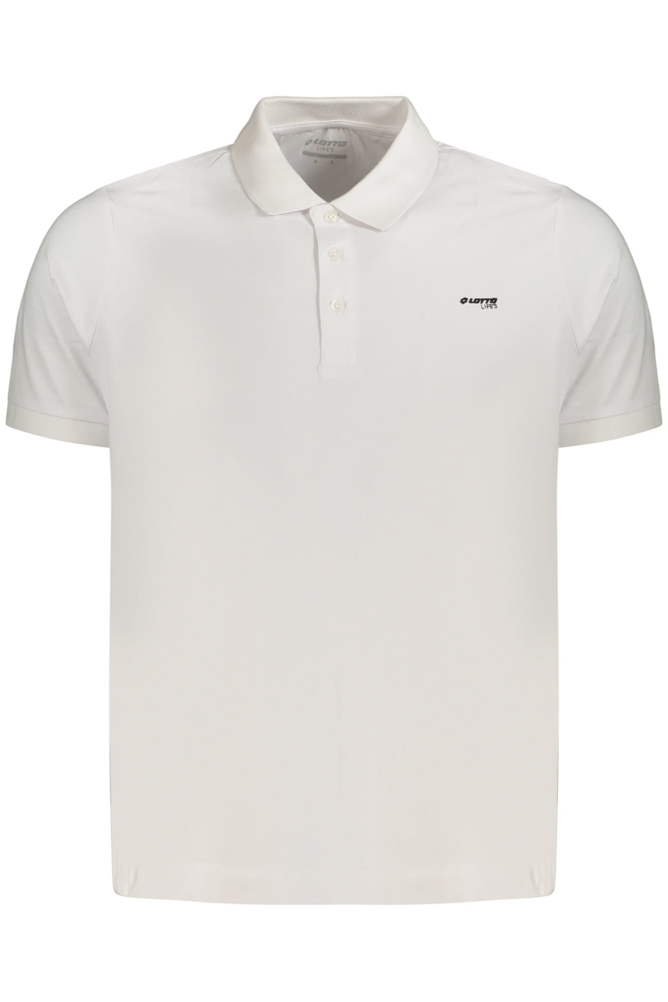 LOTTO POLO MANICHE CORTE UOMO BIANCO