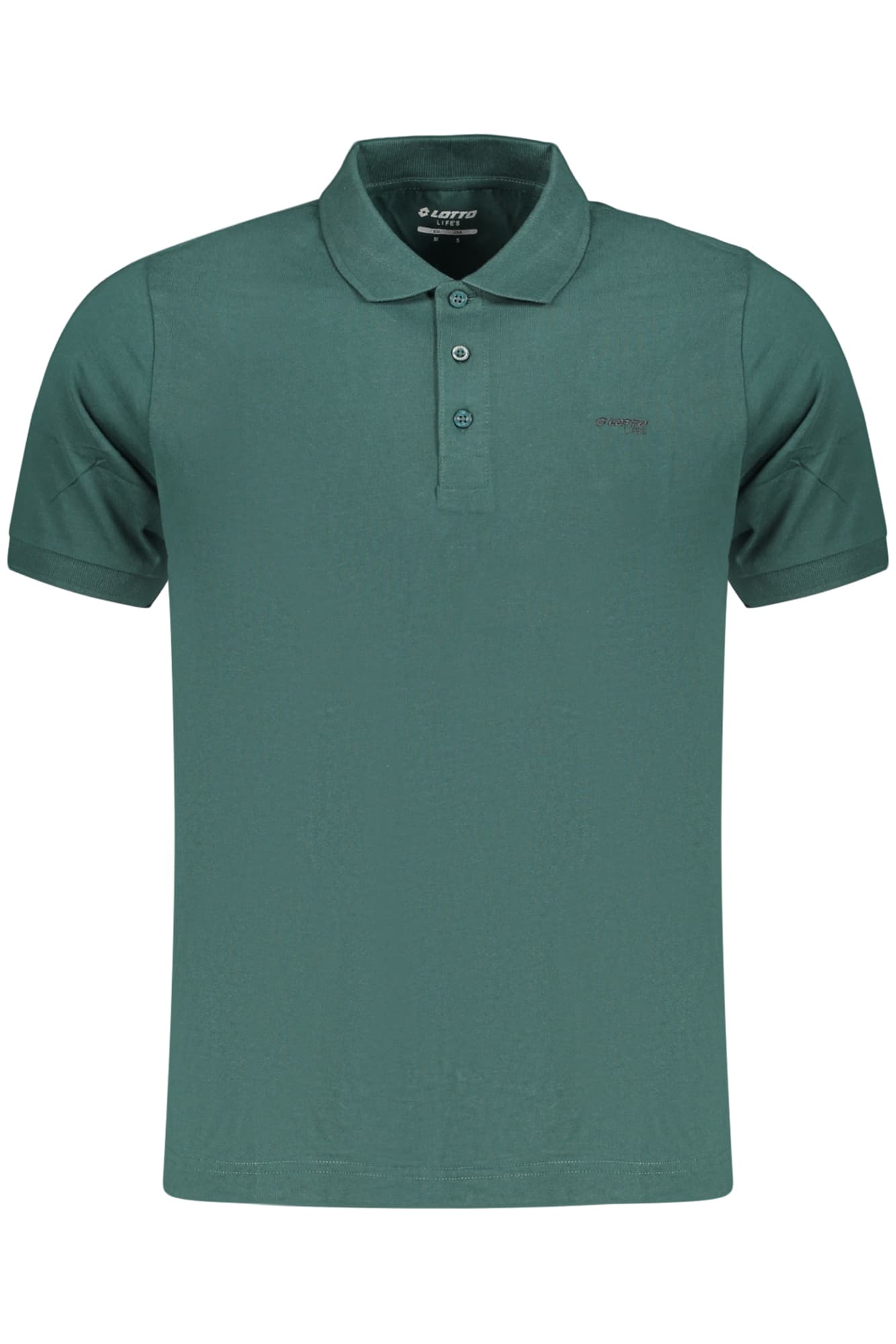 LOTTO POLO MANICHE CORTE UOMO VERDE