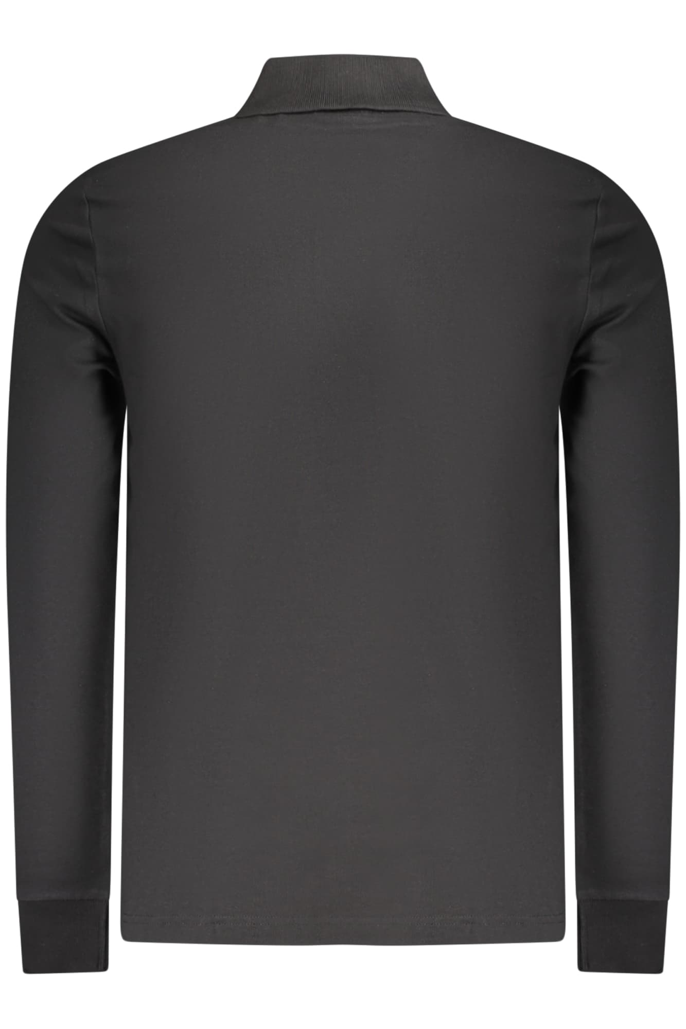 BOSS POLO MANICHE LUNGHE UOMO NERO - Miniatura 2