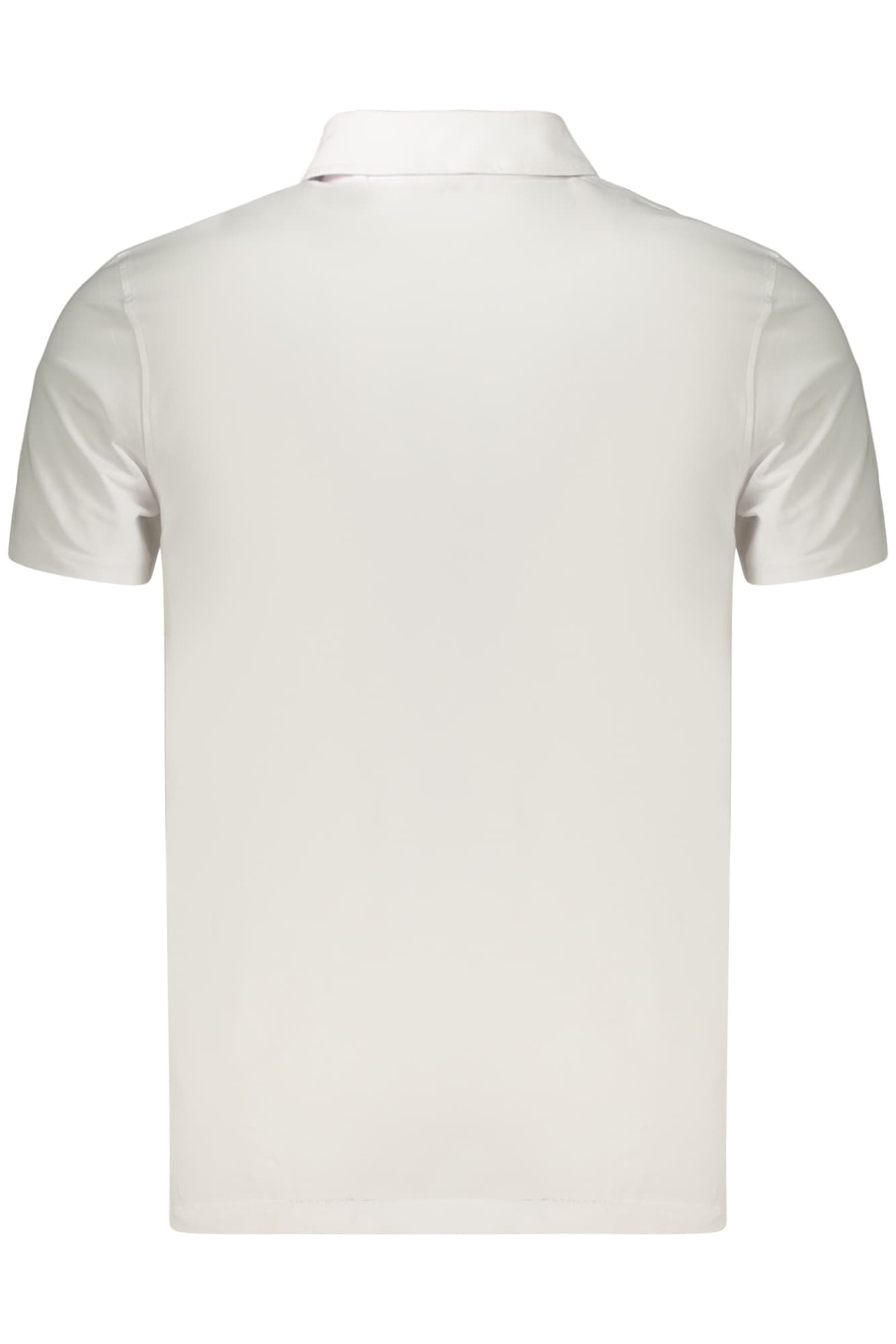 GUESS JEANS POLO MANICHE CORTE UOMO BIANCO - Miniatura 2