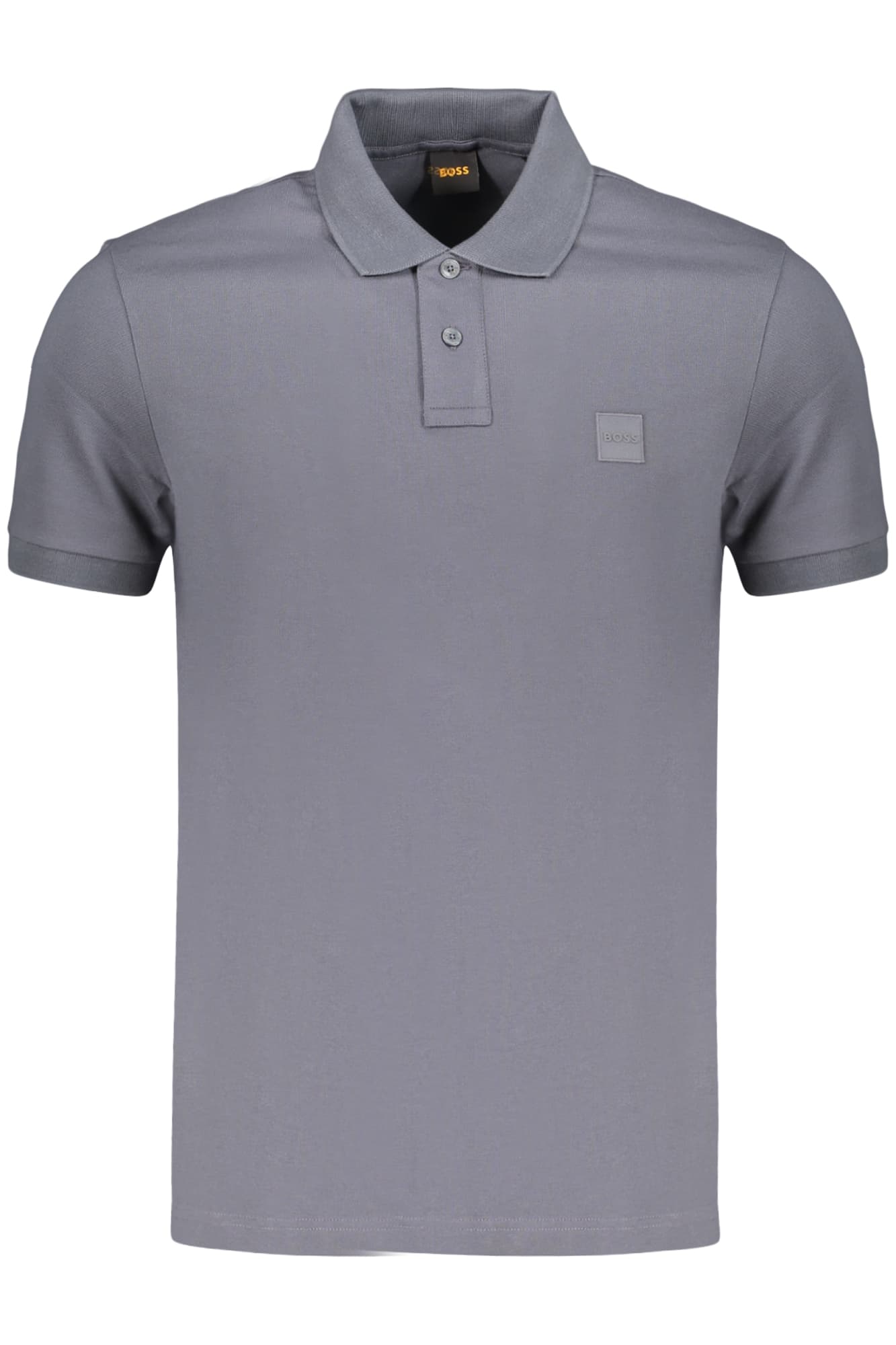 BOSS POLO MANICHE CORTE UOMO BLU