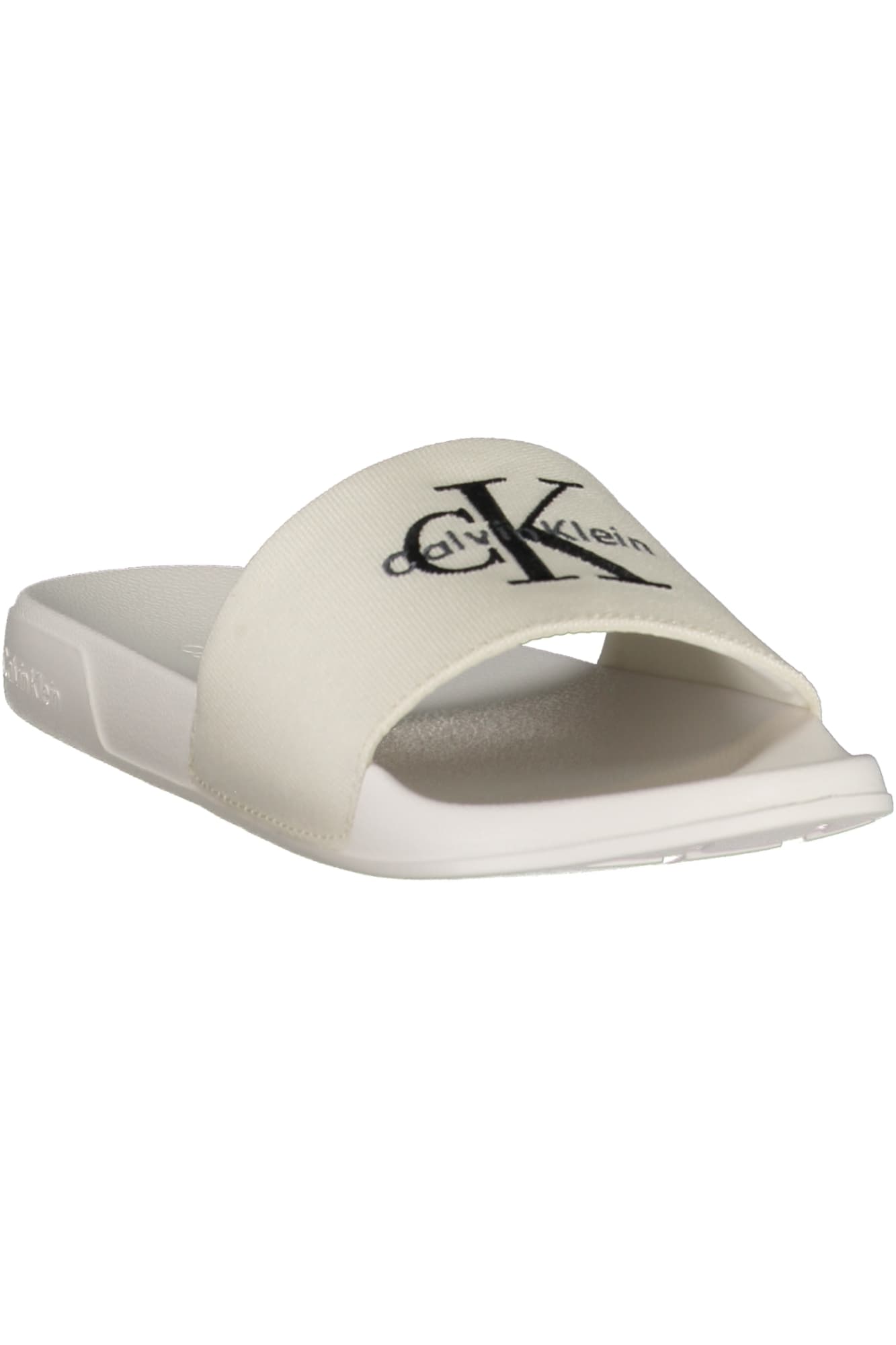 CALVIN KLEIN CALZATURA CIABATTA DONNA BIANCO - Miniatura 2