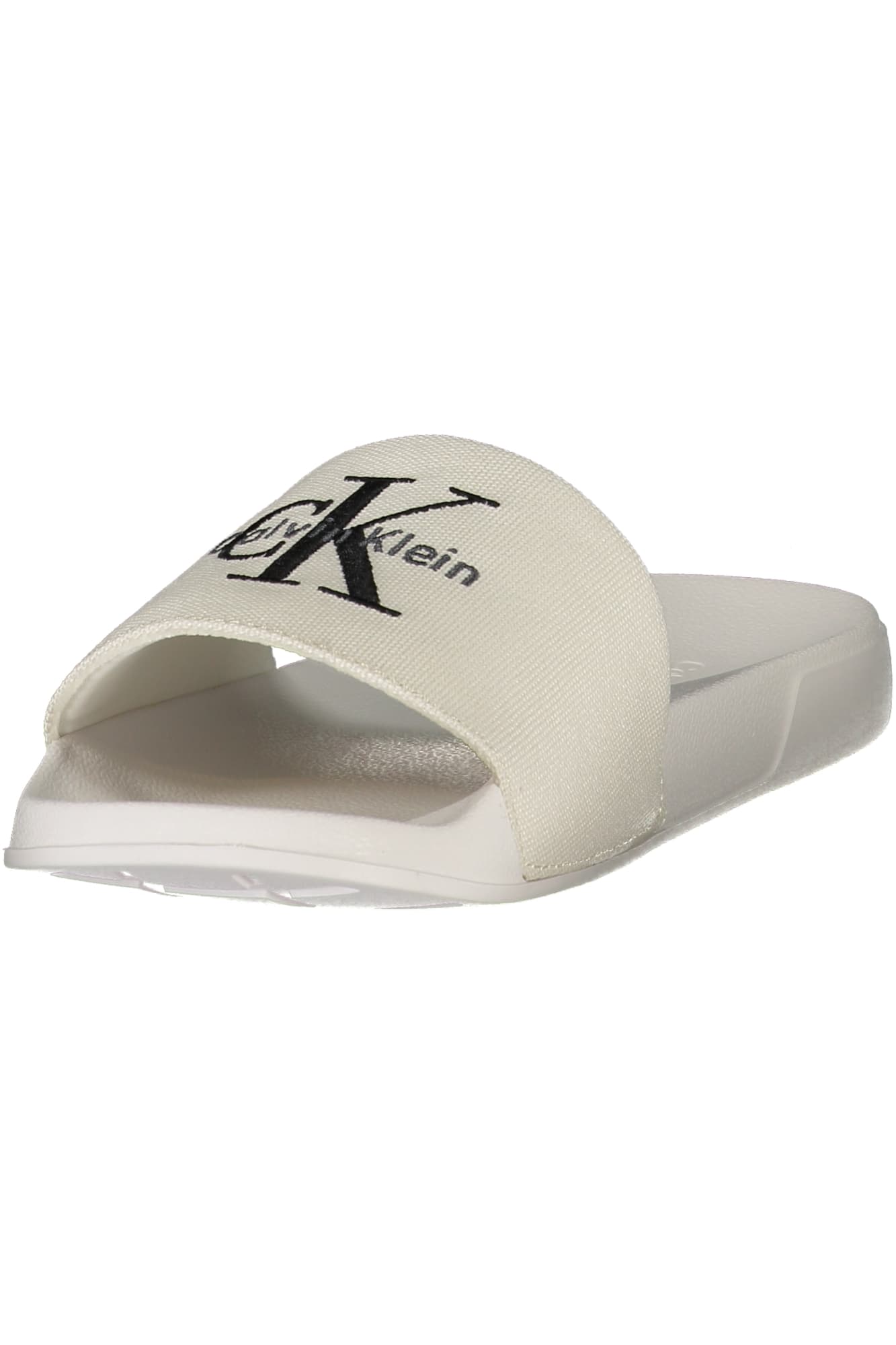 CALVIN KLEIN CALZATURA CIABATTA DONNA BIANCO - Miniatura 3