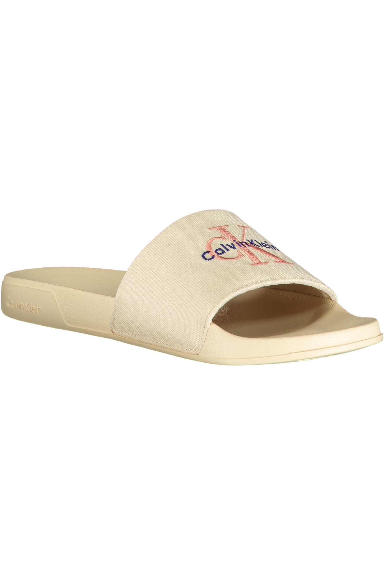 CALVIN KLEIN CALZATURA CIABATTA DONNA BEIGE - Miniatura 2