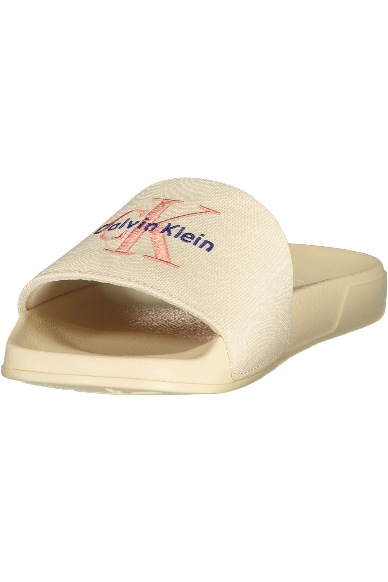 CALVIN KLEIN CALZATURA CIABATTA DONNA BEIGE - Miniatura 3