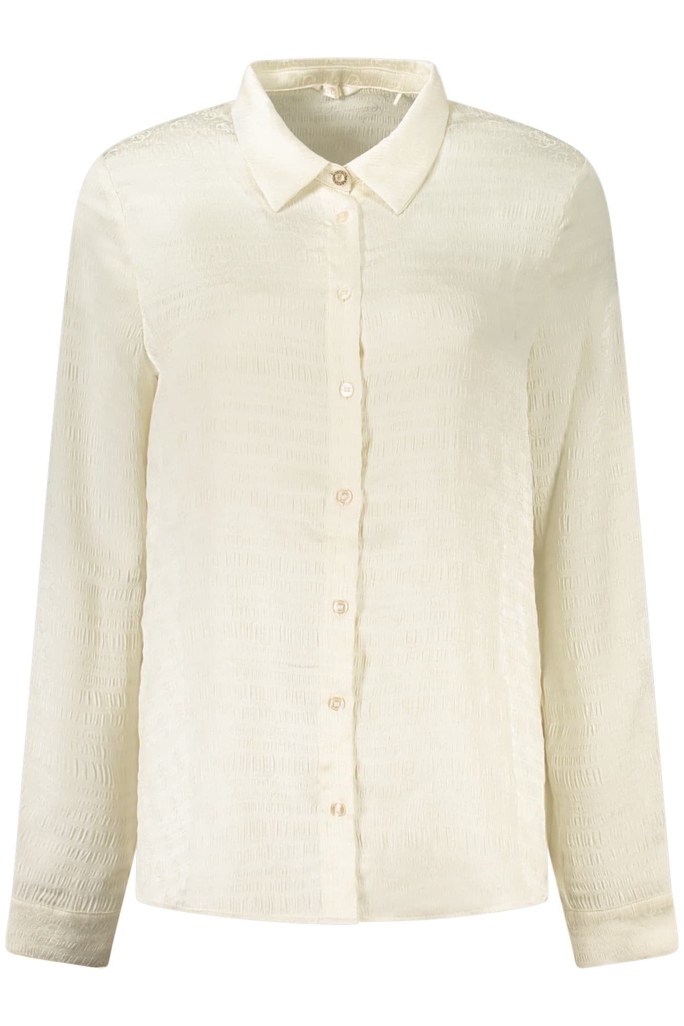 GUESS JEANS CAMICIA MANICHE LUNGHE DONNA BIANCO