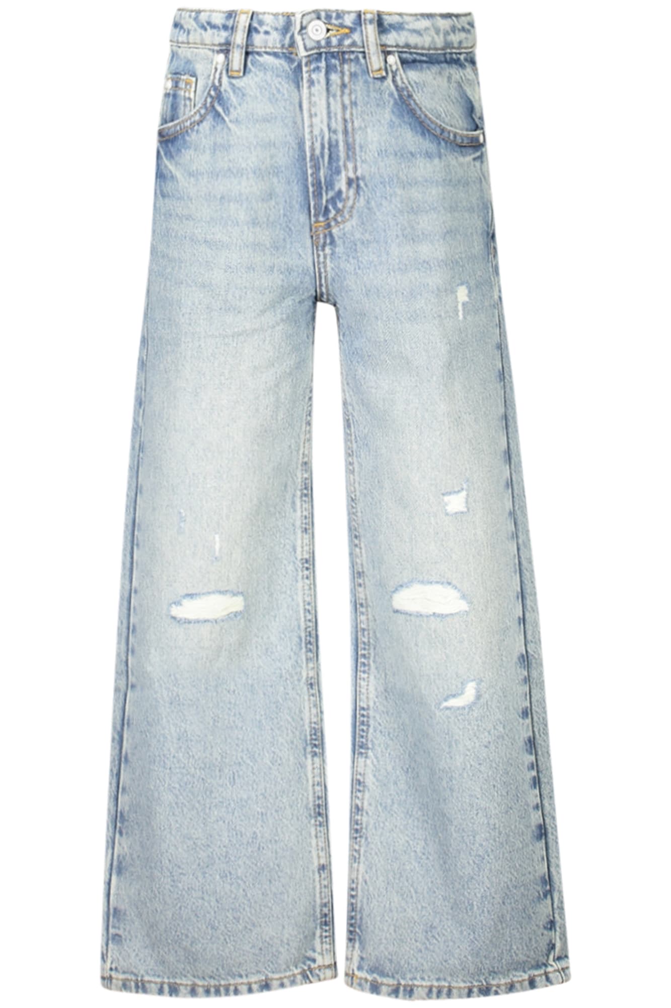 GUESS JEANS JEANS DENIM BAMBINA AZZURRO
