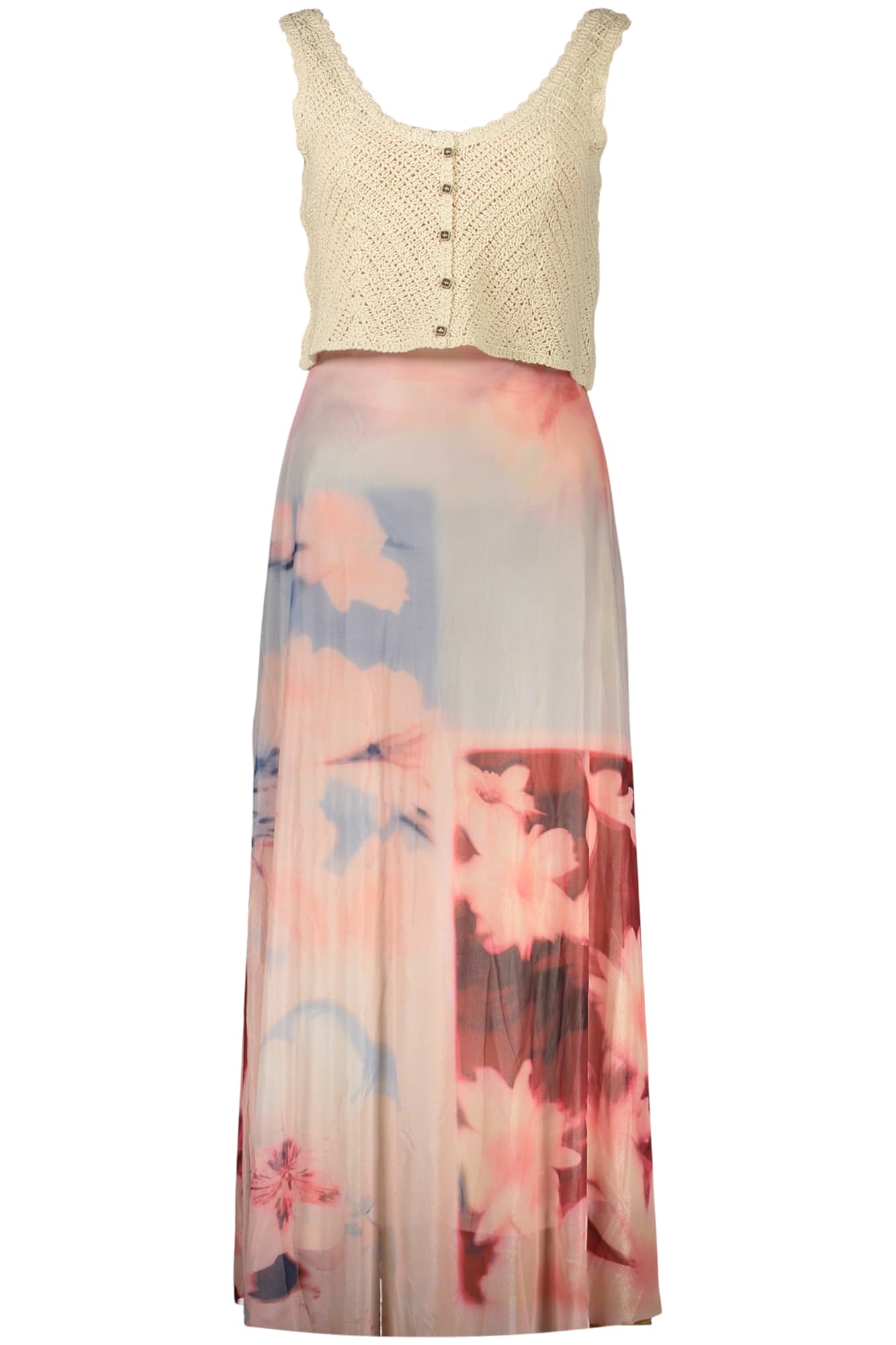 DESIGUAL ABITO LUNGO DONNA ROSA - Miniatura 3