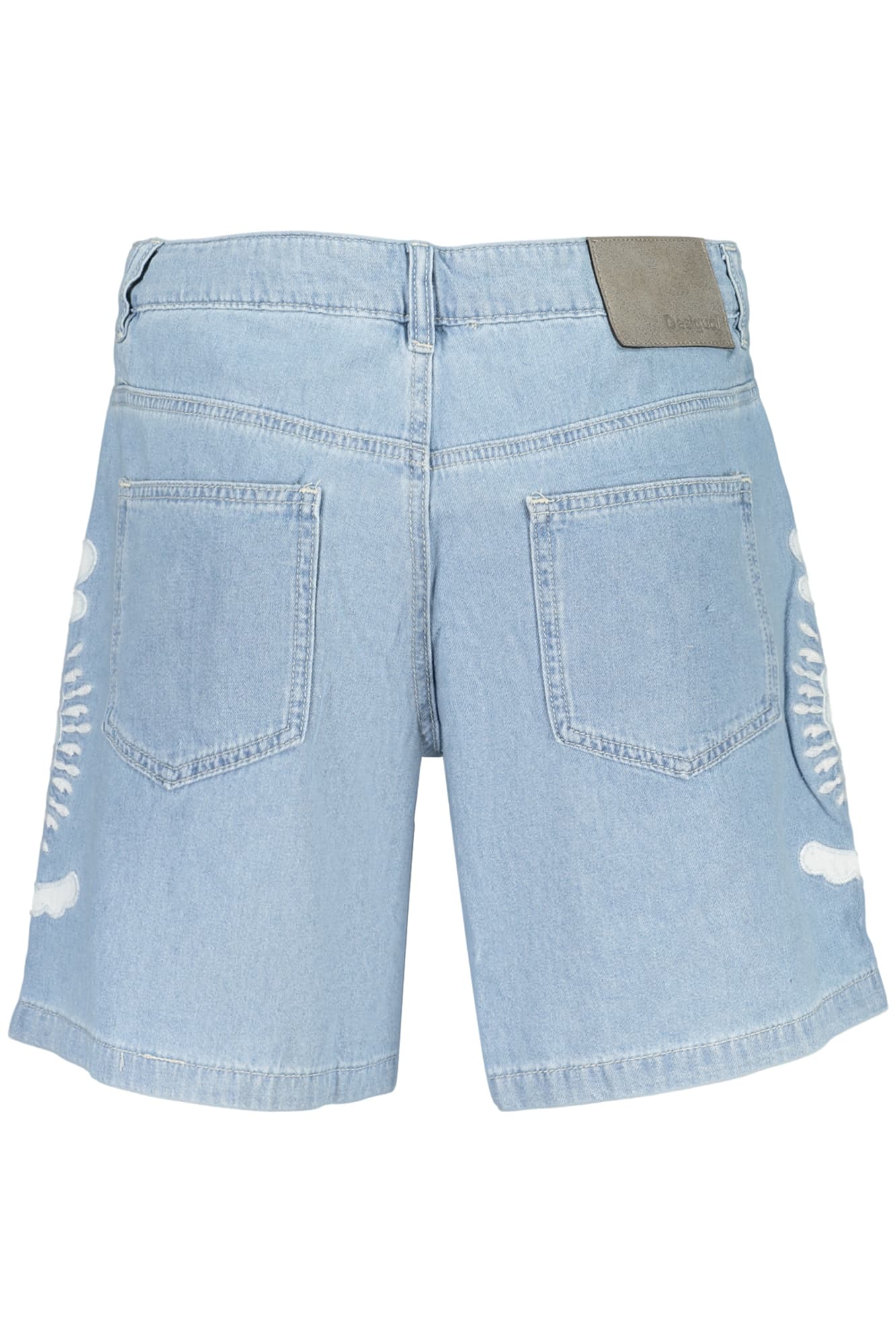 DESIGUAL JEANS SHORT DONNA AZZURRO - Miniatura 2