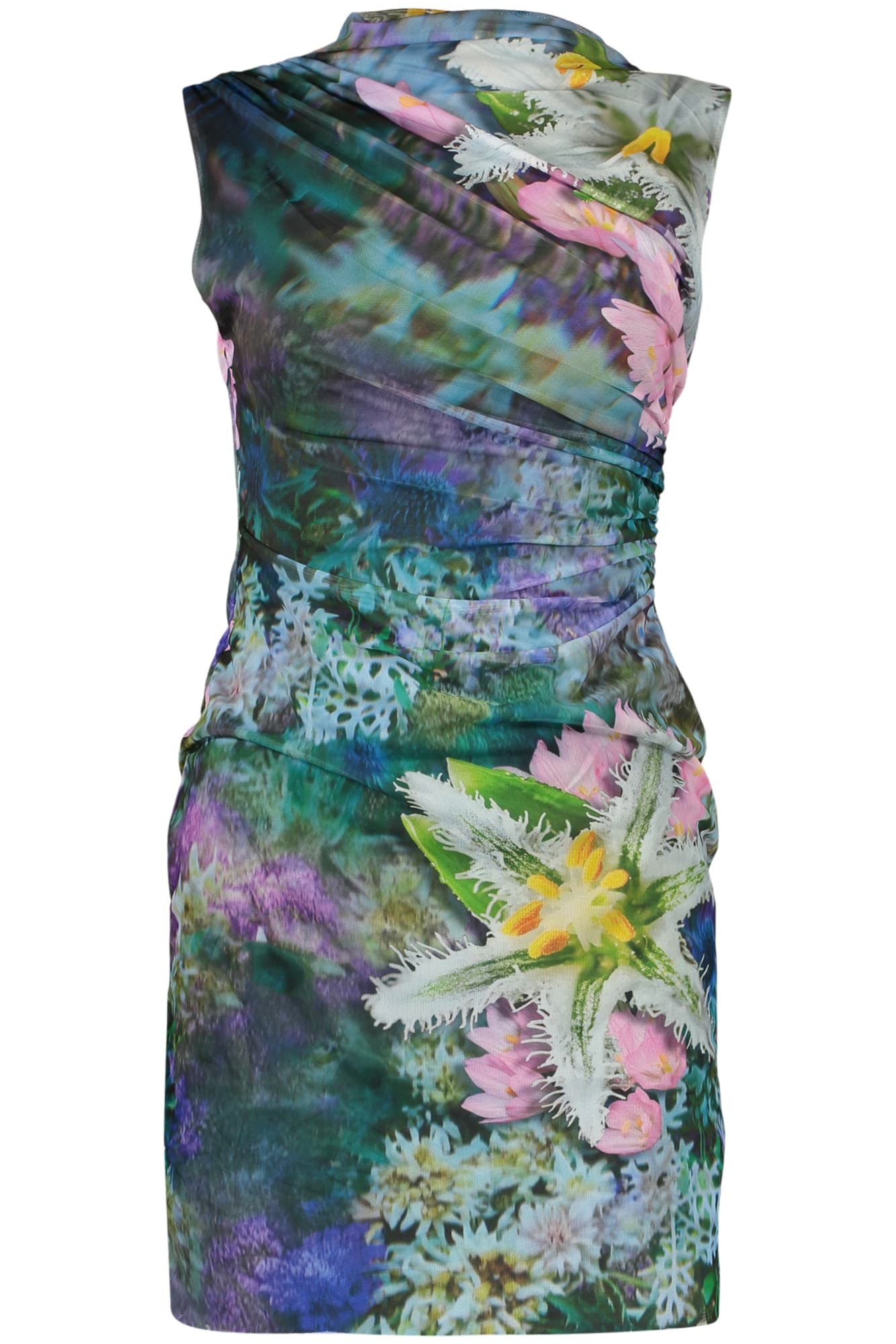DESIGUAL ABITO CORTO DONNA VERDE