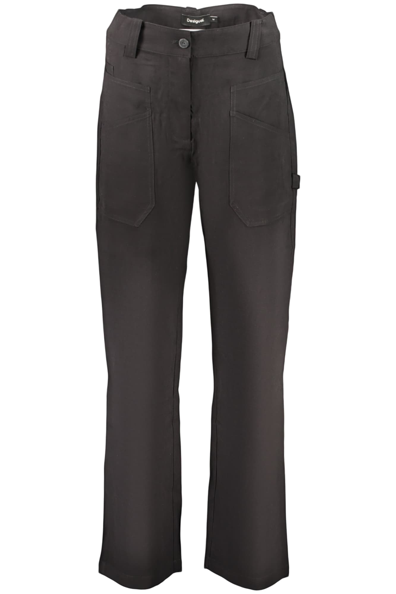 DESIGUAL PANTALONE DONNA NERO