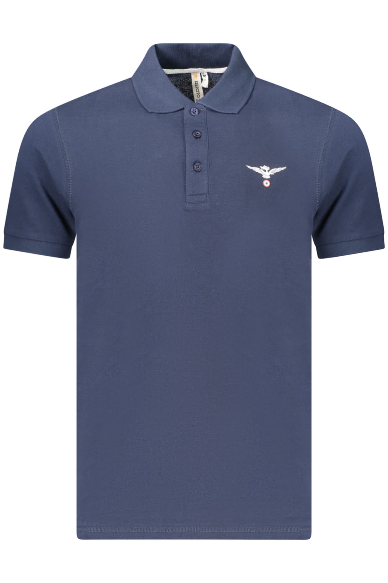 ACCADEMIA MILITARE POLO MANICHE CORTE UOMO BLU