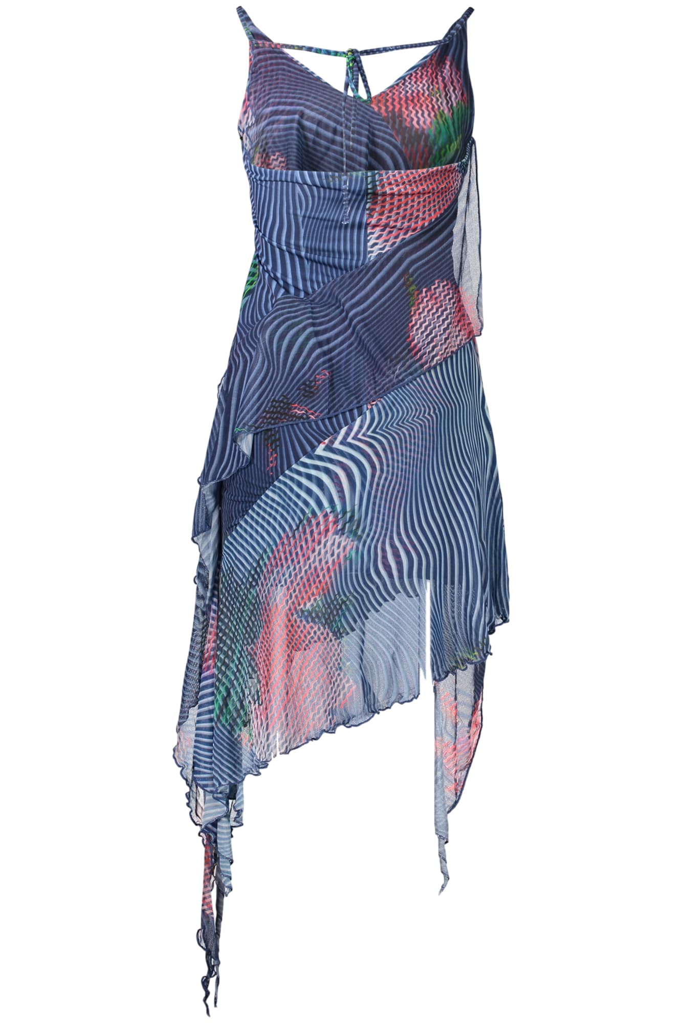 DESIGUAL ABITO CORTO DONNA BLU - Miniatura 2