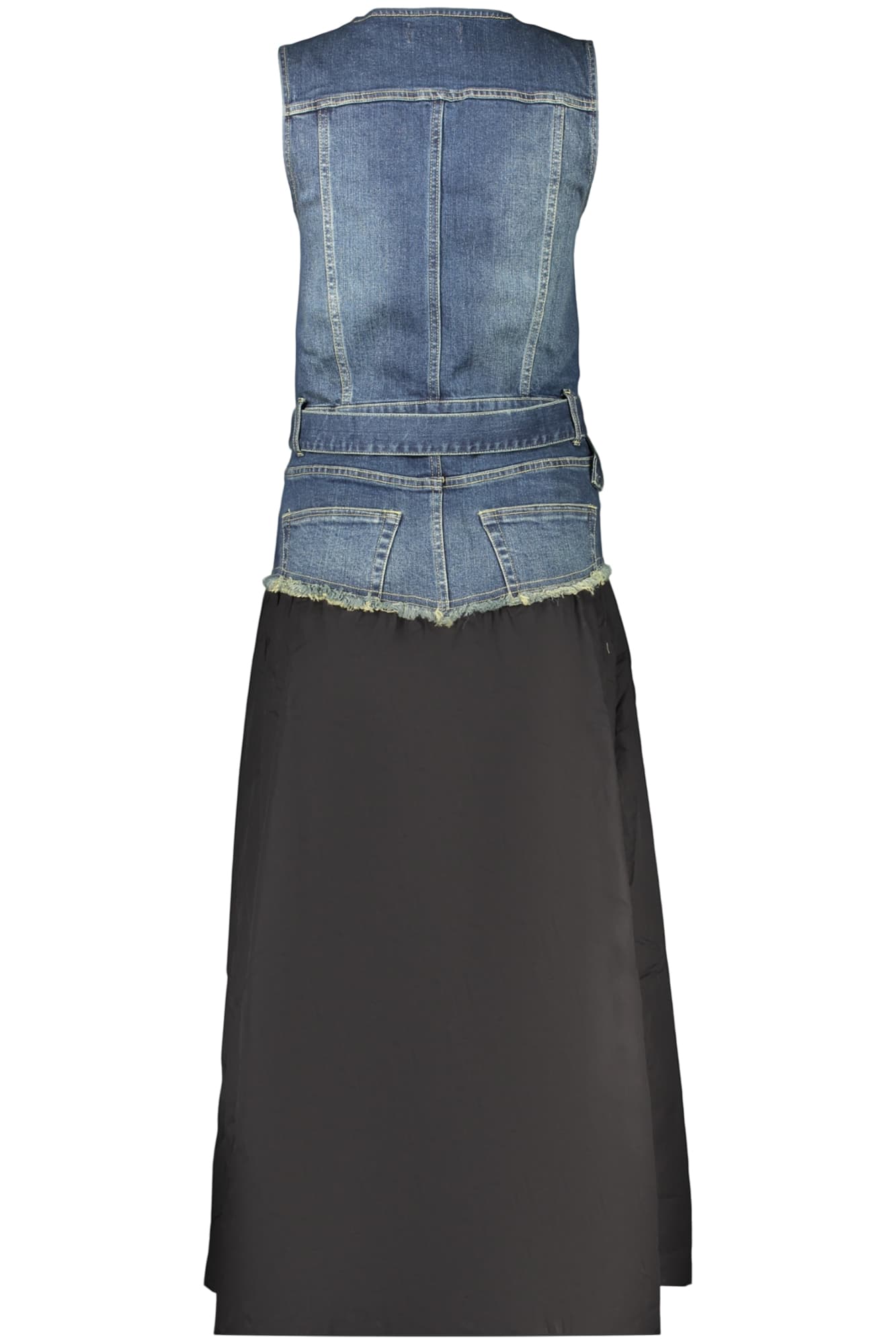 DESIGUAL ABITO LUNGO DONNA NERO - Miniatura 2