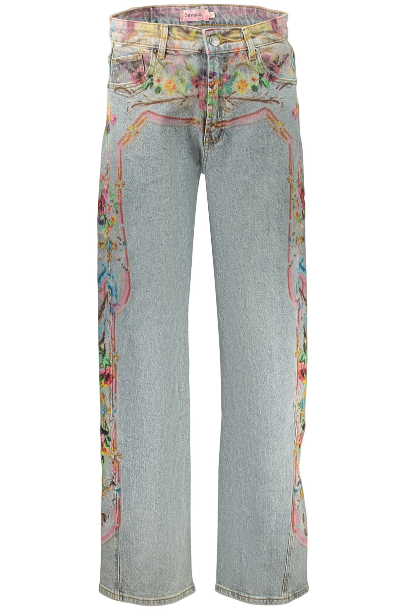 DESIGUAL JEANS DENIM DONNA BLU