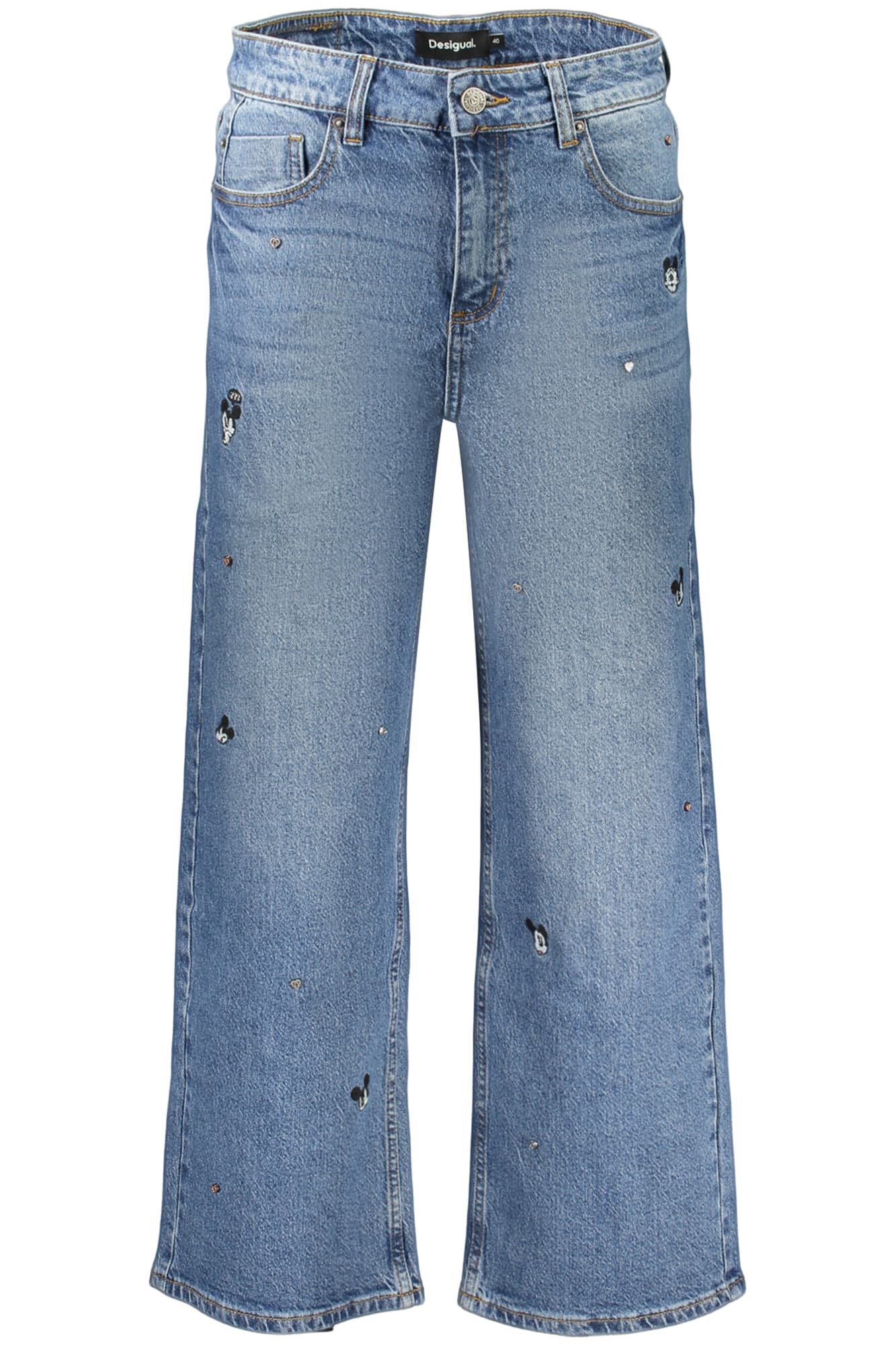 DESIGUAL JEANS DENIM DONNA BLU