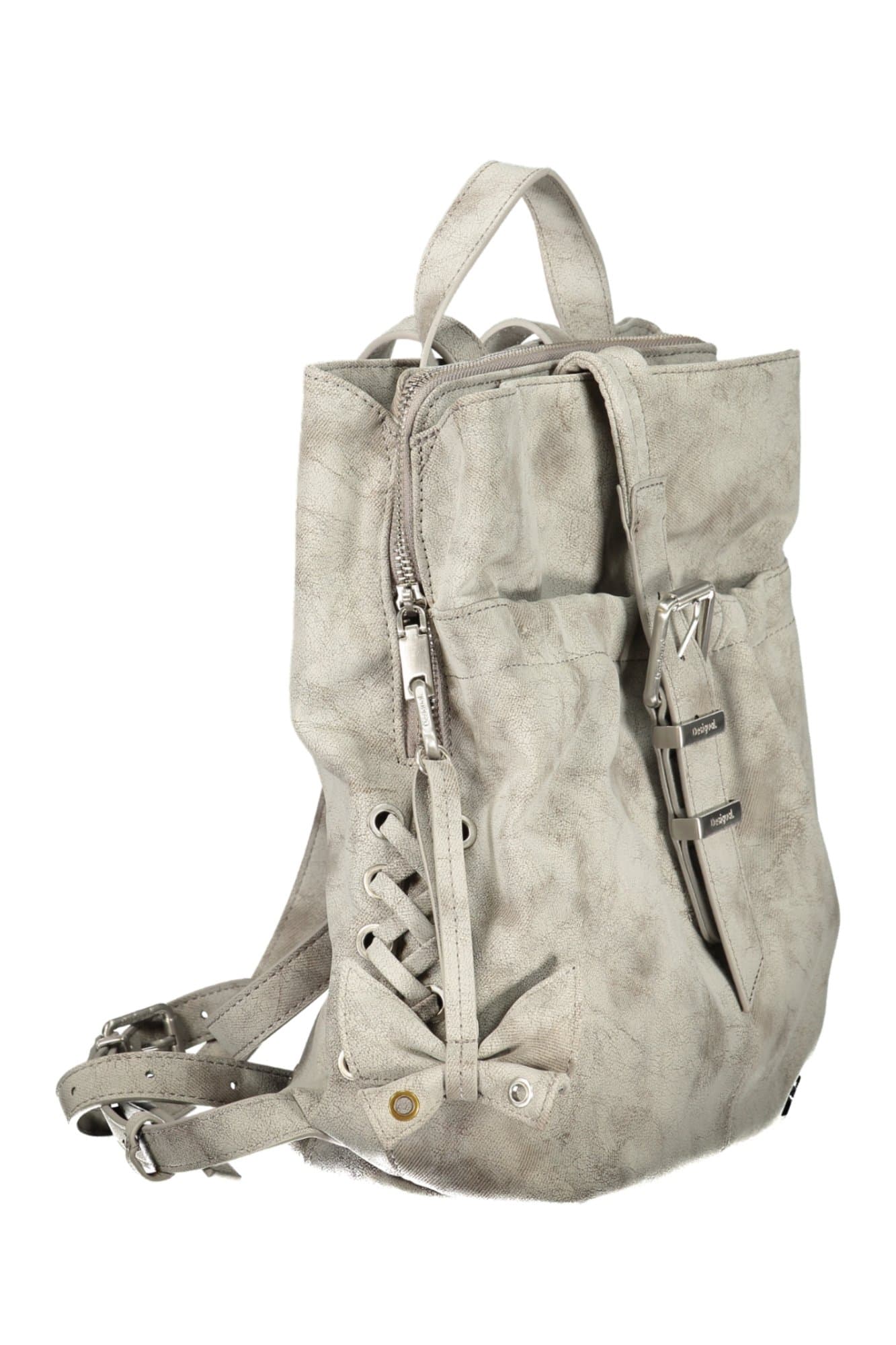 DESIGUAL ZAINO DONNA GRIGIO - Miniatura 3