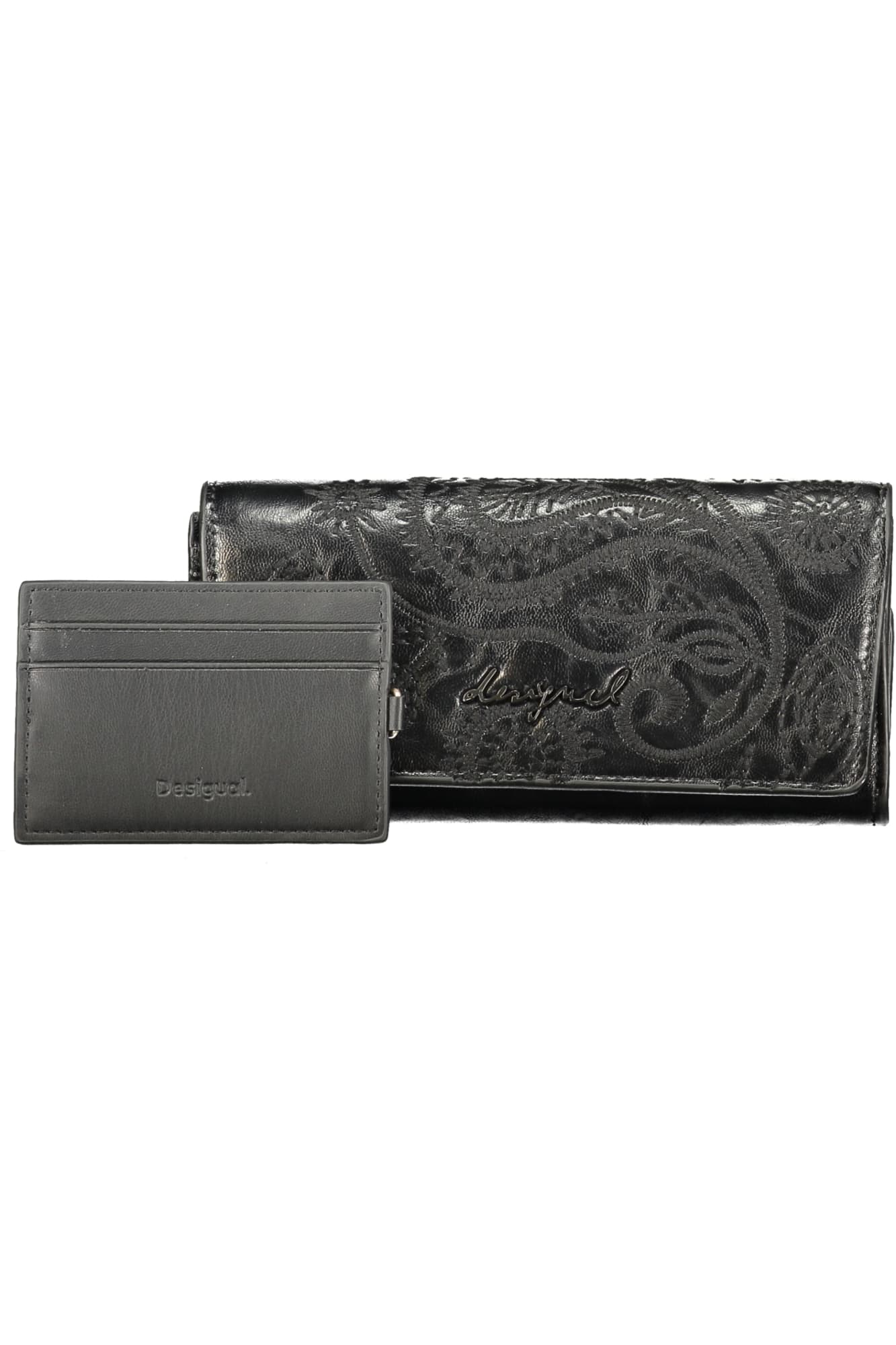 DESIGUAL PORTAFOGLIO DONNA NERO