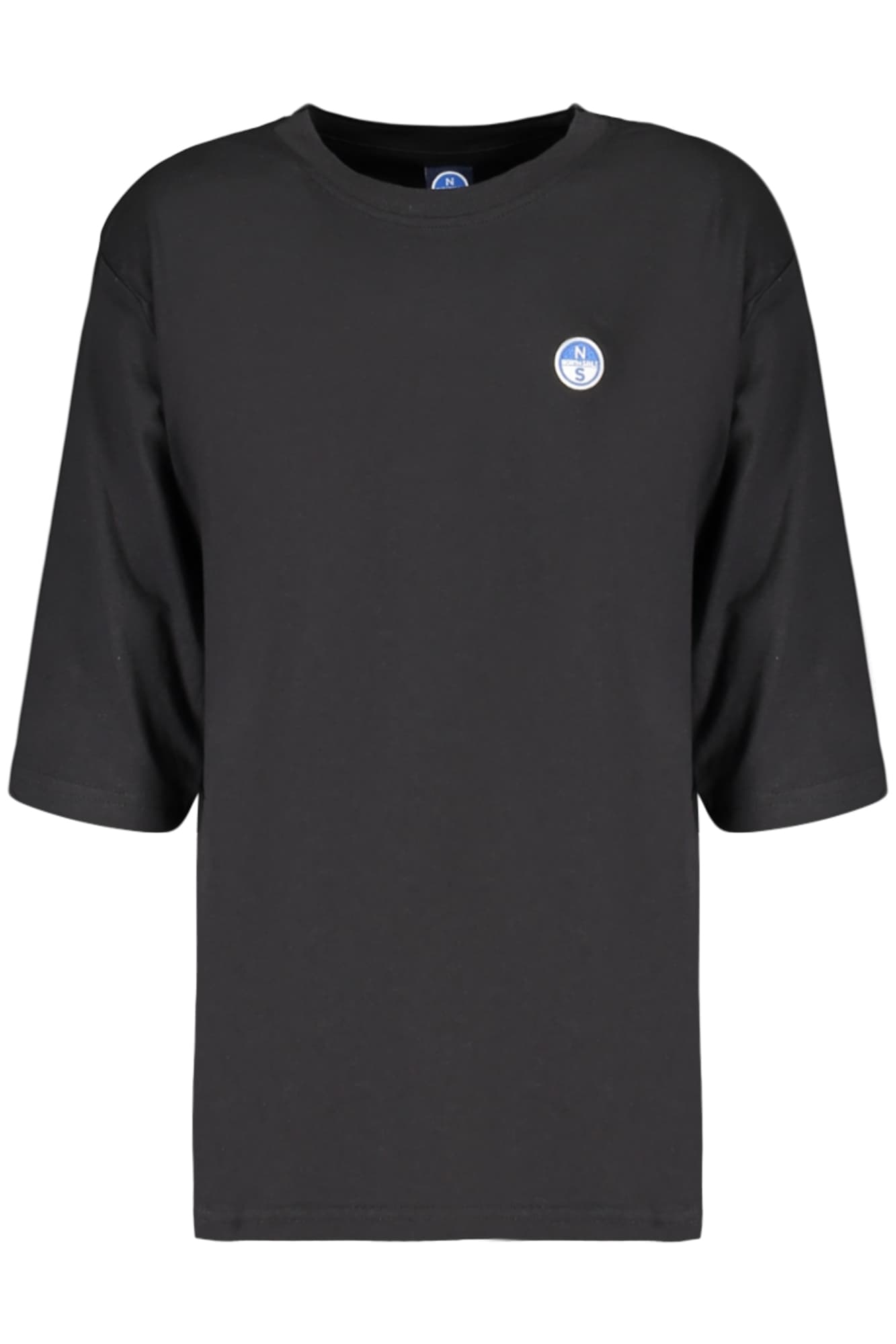 NORTH SAILS T-SHIRT MANICHE CORTE BAMBINO NERO