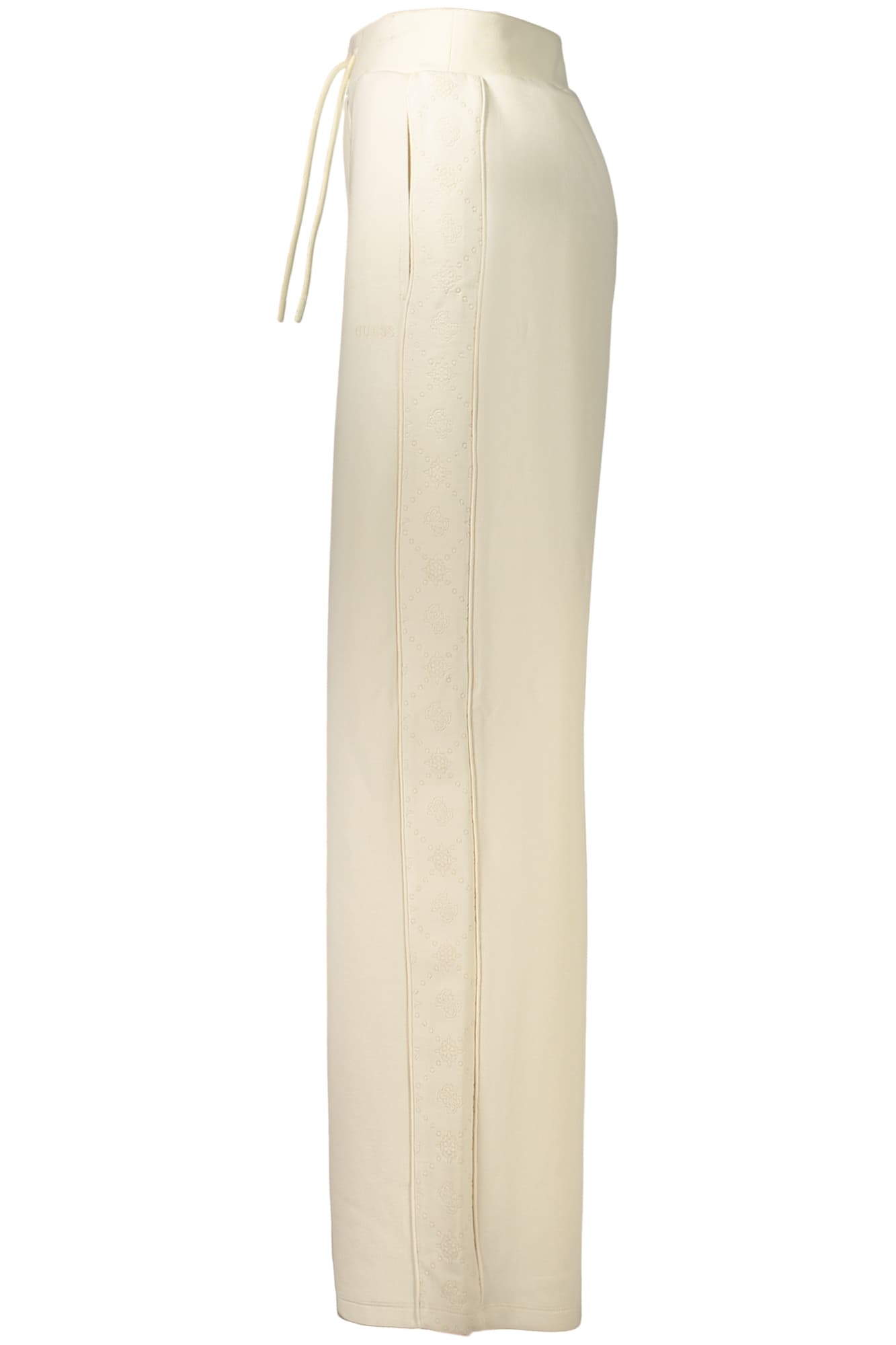 GUESS JEANS PANTALONE TUTA LUNGO DONNA BEIGE - Miniatura 3