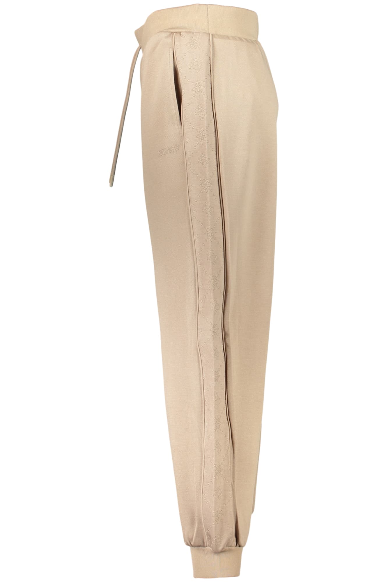 GUESS JEANS PANTALONE TUTA LUNGO DONNA BEIGE - Miniatura 3