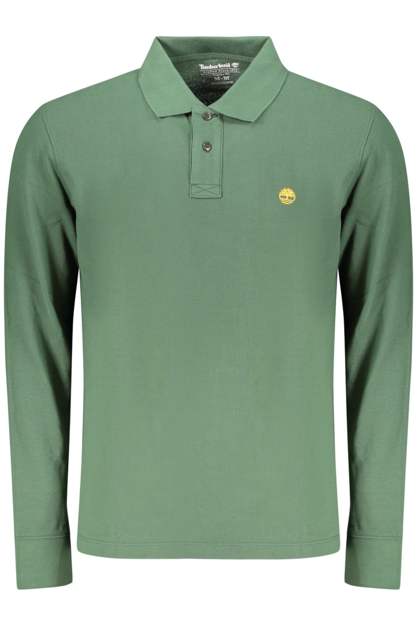 TIMBERLAND POLO MANICHE LUNGHE UOMO VERDE