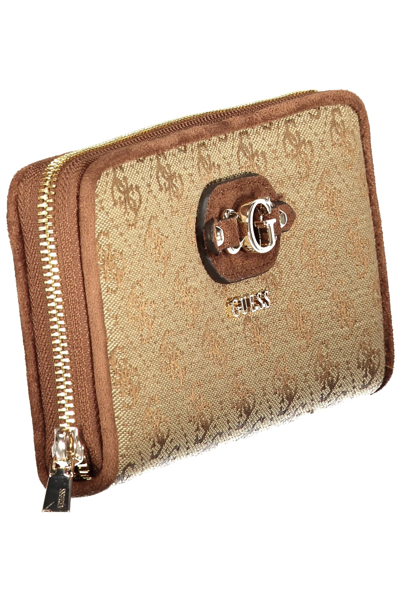 GUESS JEANS PORTAFOGLIO DONNA BEIGE - Miniatura 2
