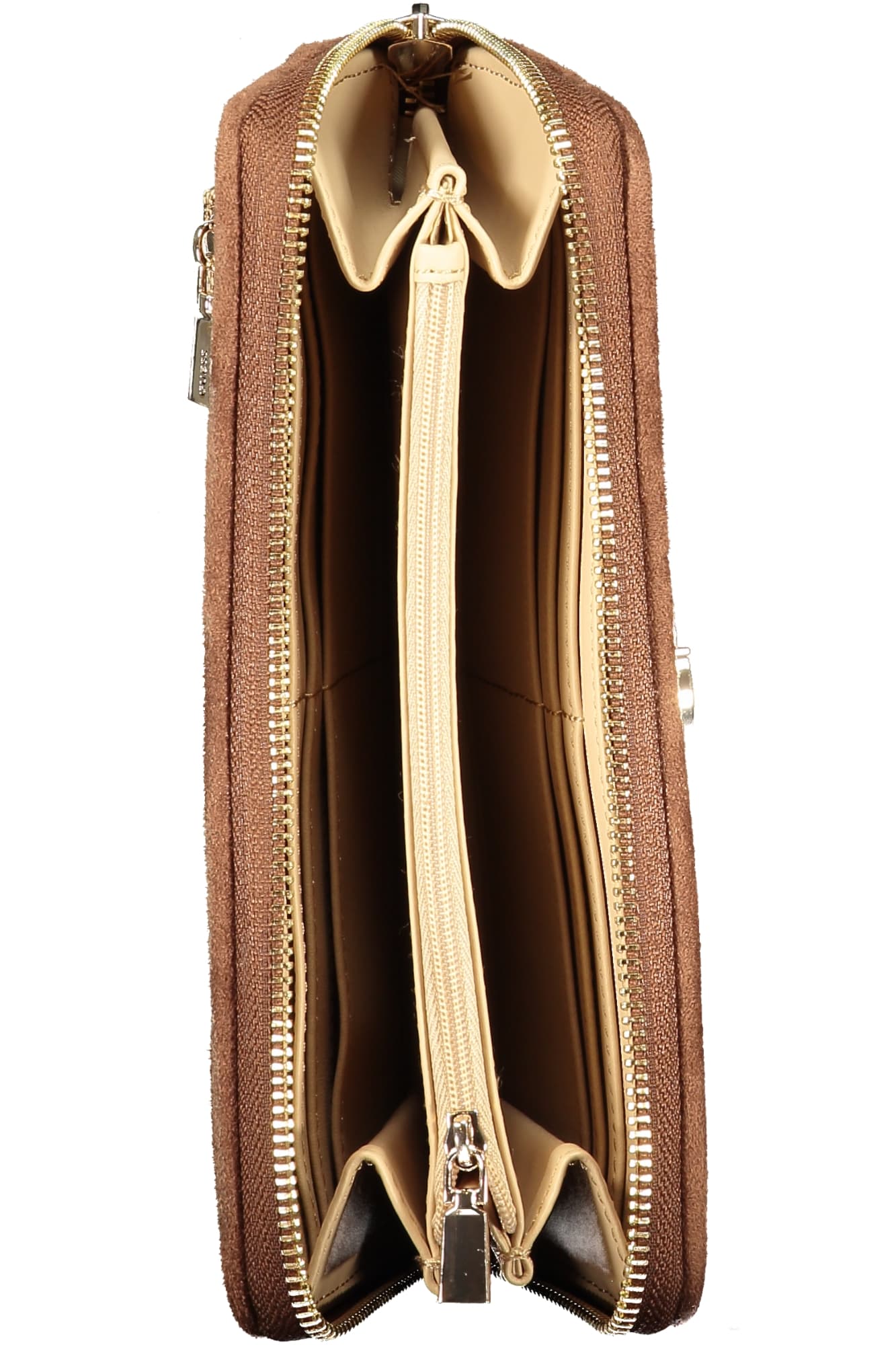 GUESS JEANS PORTAFOGLIO DONNA BEIGE - Miniatura 3