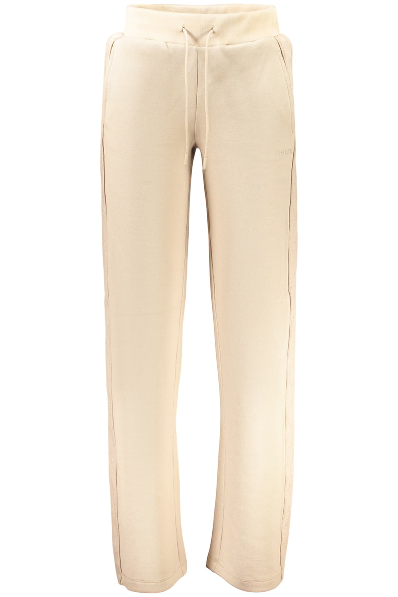 GUESS JEANS PANTALONE TUTA LUNGO DONNA BEIGE