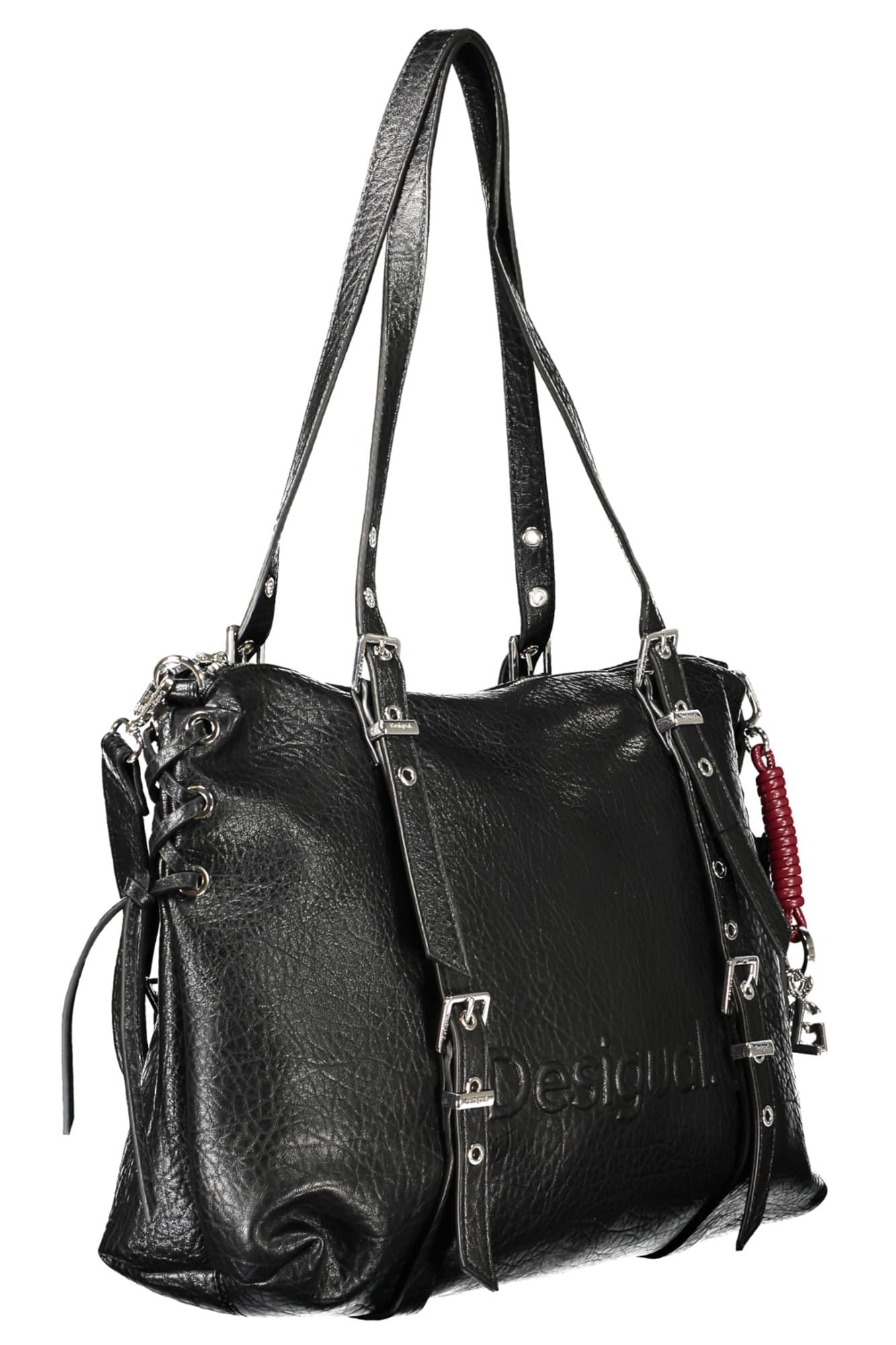 DESIGUAL BORSA DONNA NERO - Miniatura 3