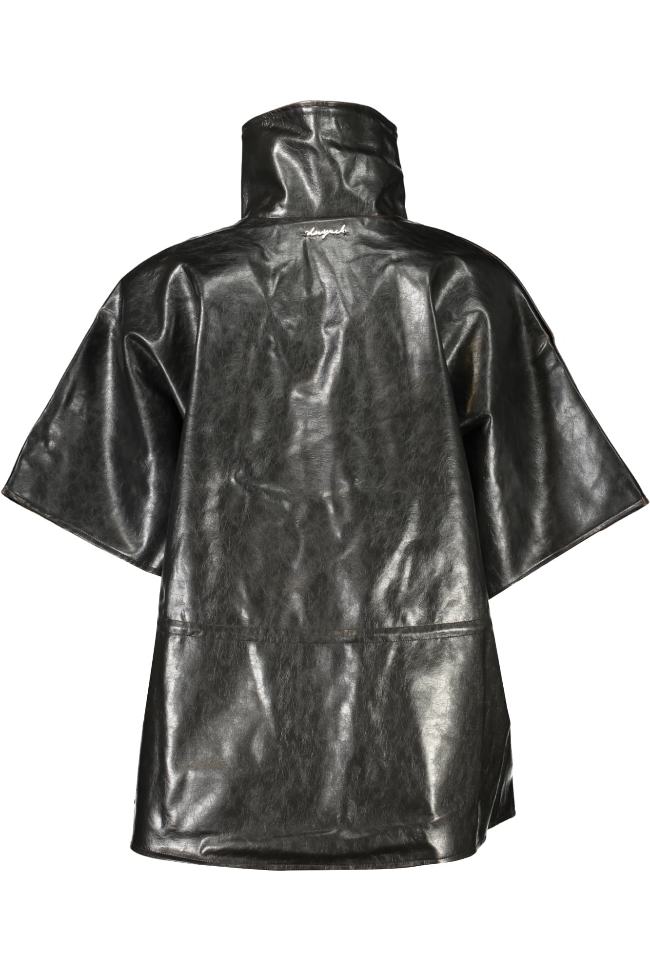DESIGUAL PONCHO DONNA NERO - Miniatura 2
