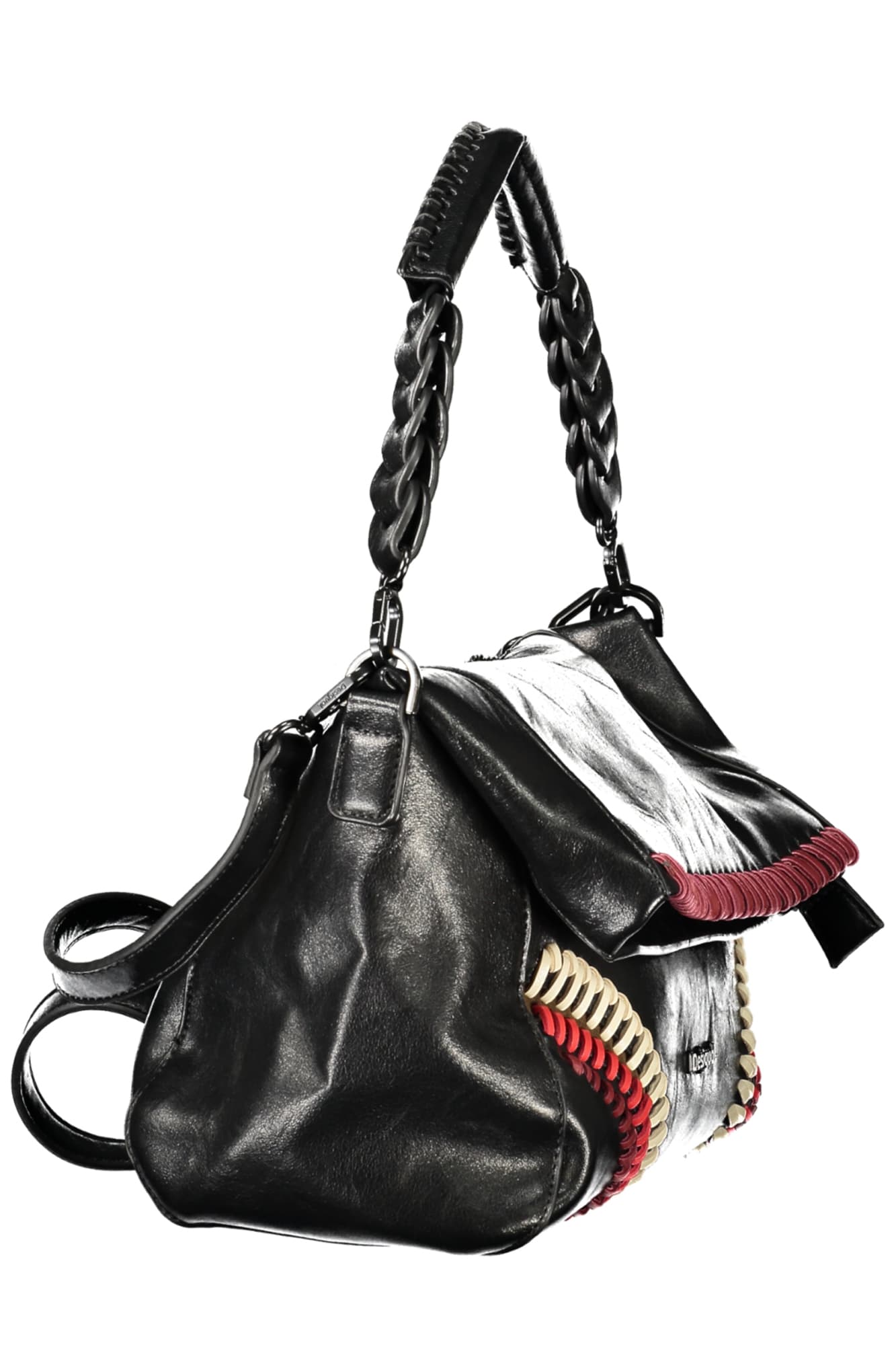 DESIGUAL BORSA DONNA NERO - Miniatura 3