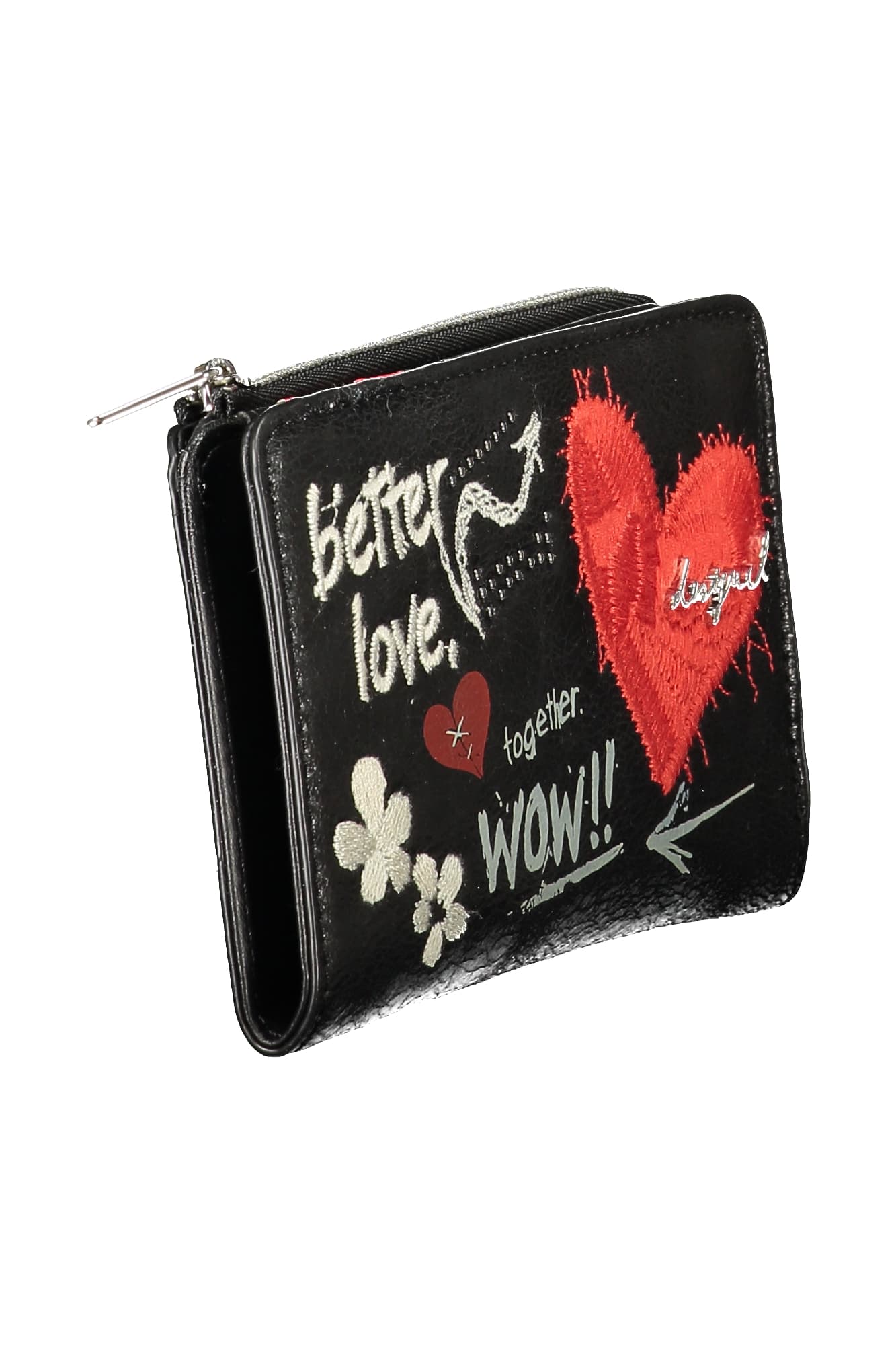 DESIGUAL PORTAFOGLIO DONNA NERO - Miniatura 3