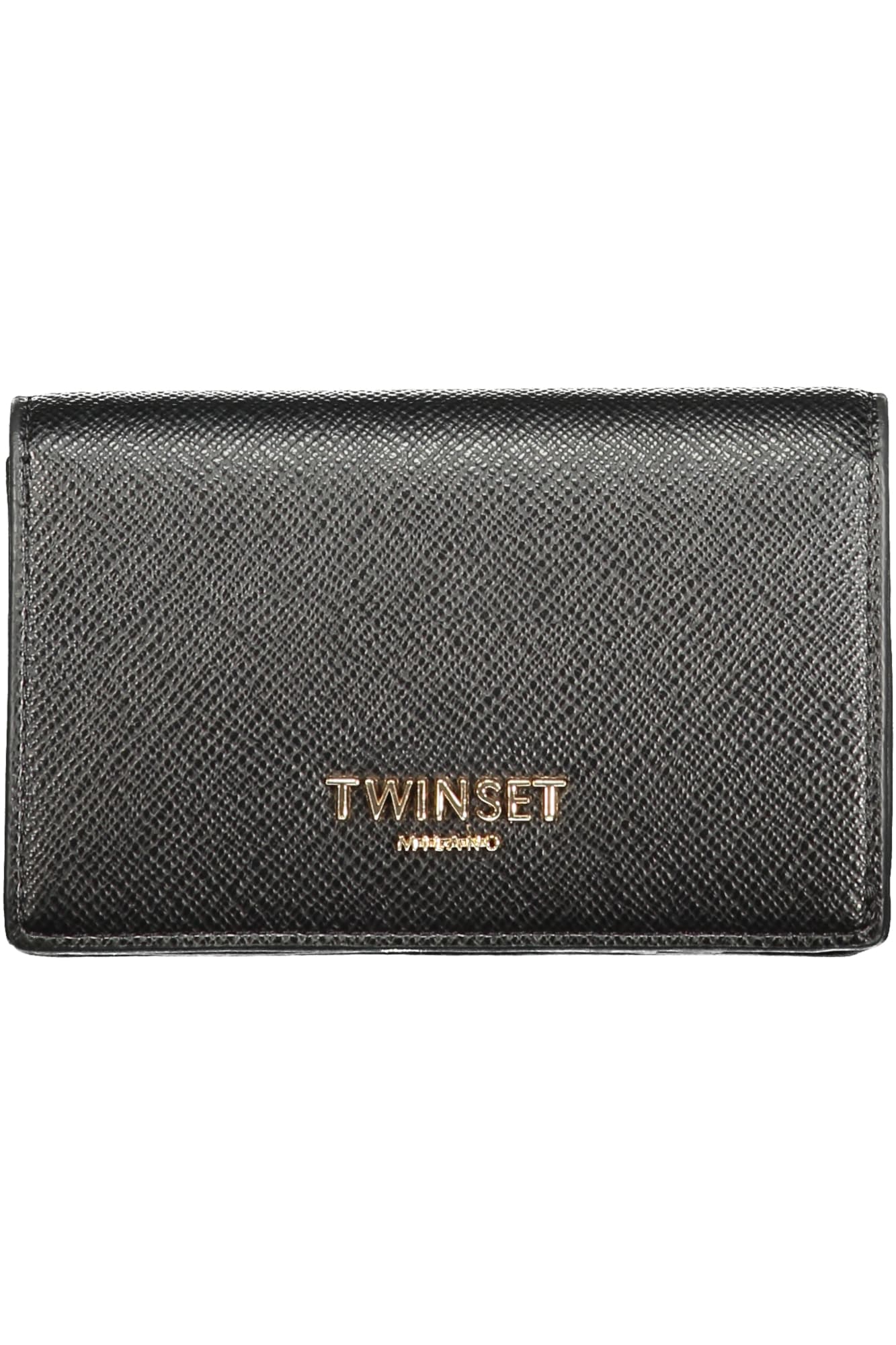 TWINSET PORTAFOGLIO DONNA NERO