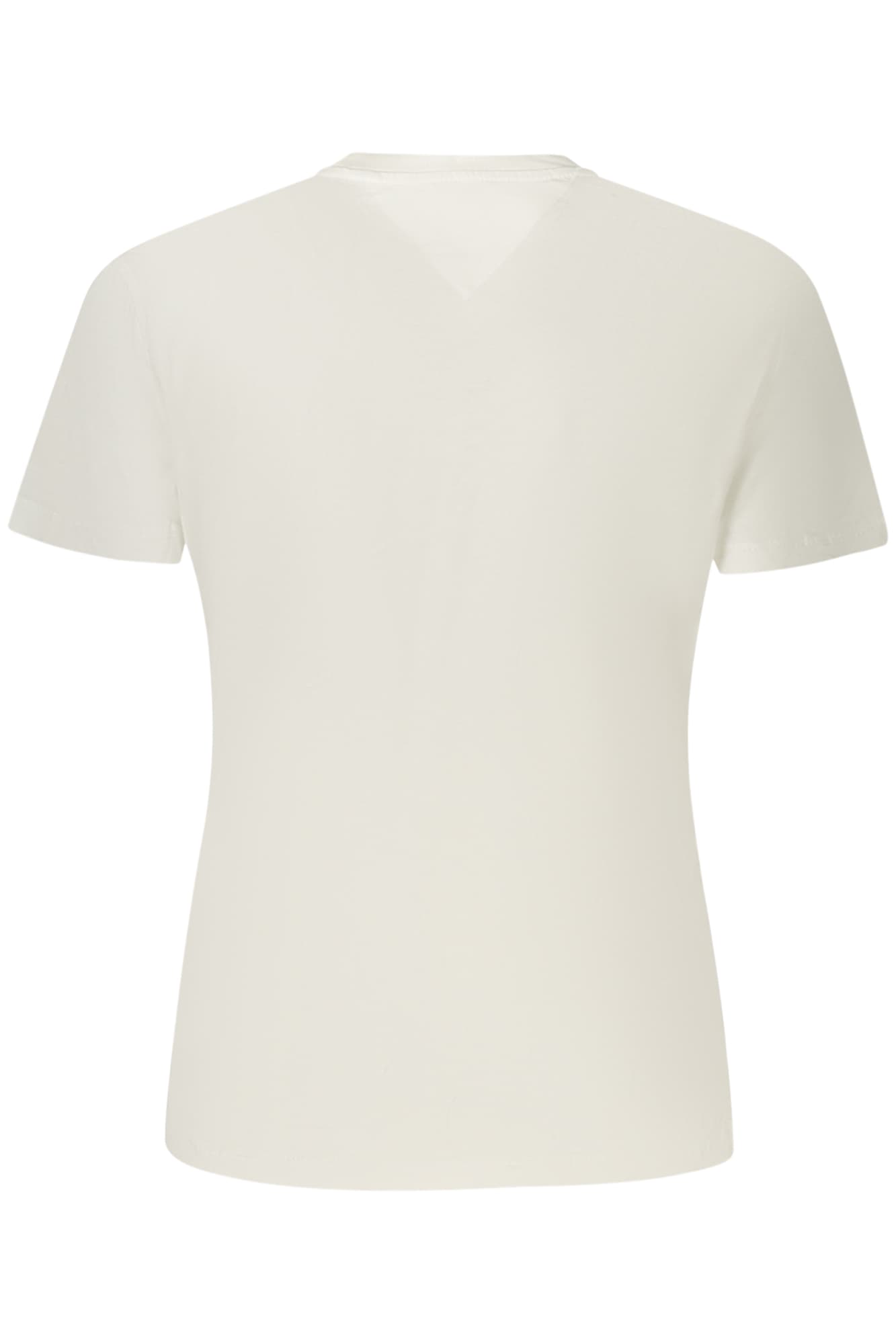 TOMMY HILFIGER T-SHIRT MANICHE CORTE DONNA BIANCO - Miniatura 2