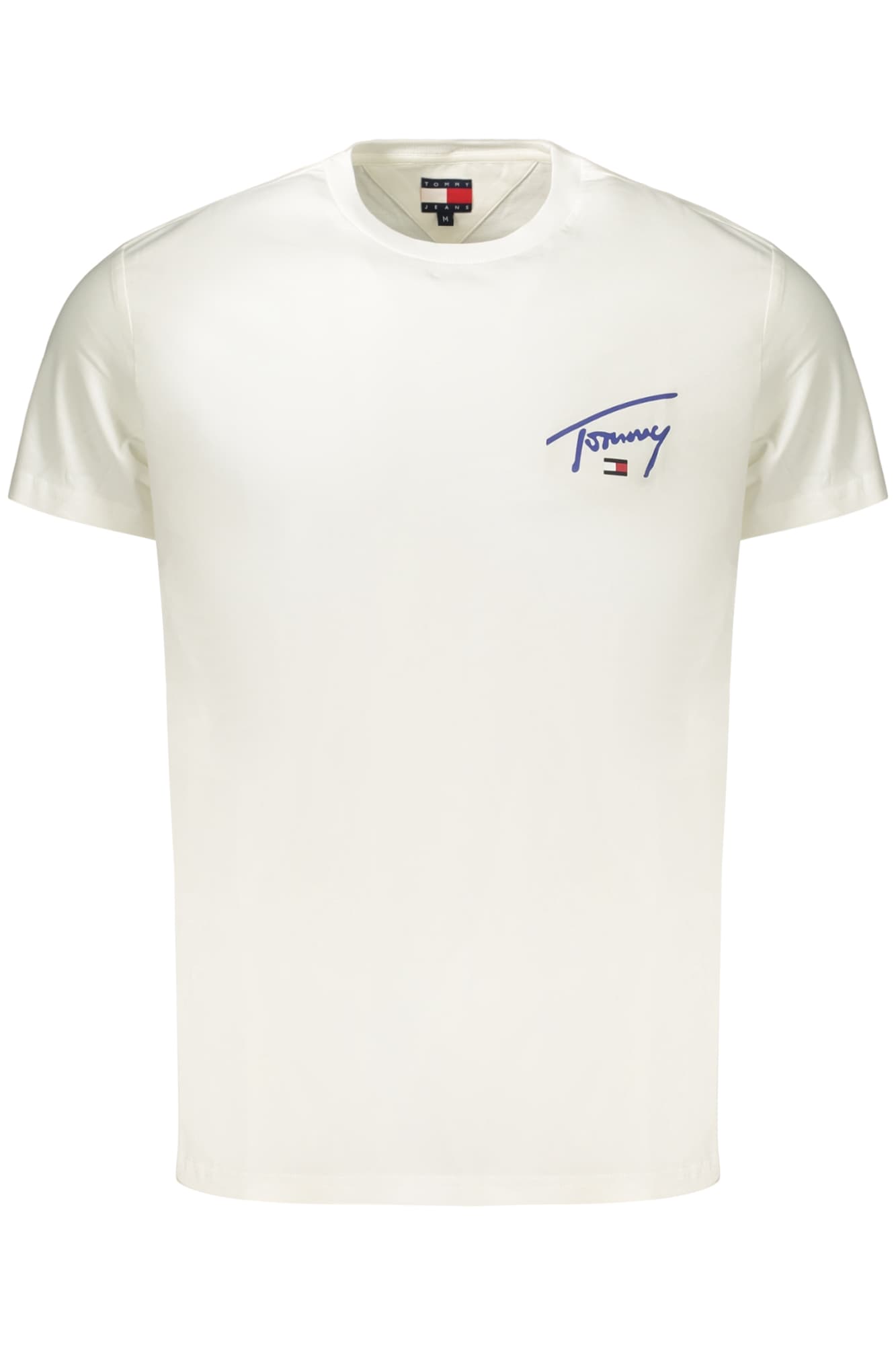 TOMMY HILFIGER T-SHIRT MANICHE CORTE UOMO BIANCO