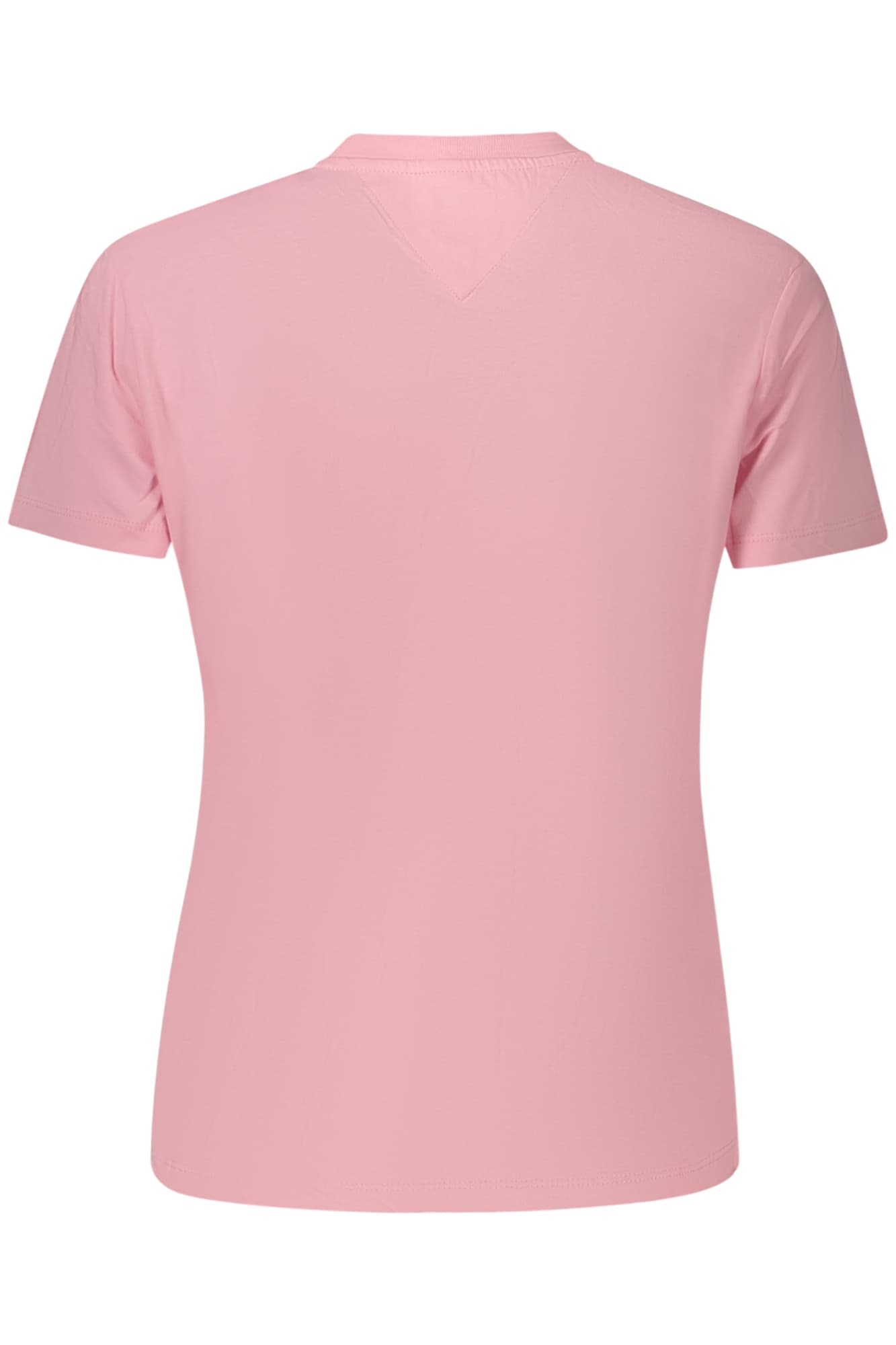 TOMMY HILFIGER T-SHIRT MANICHE CORTE DONNA ROSA - Miniatura 2