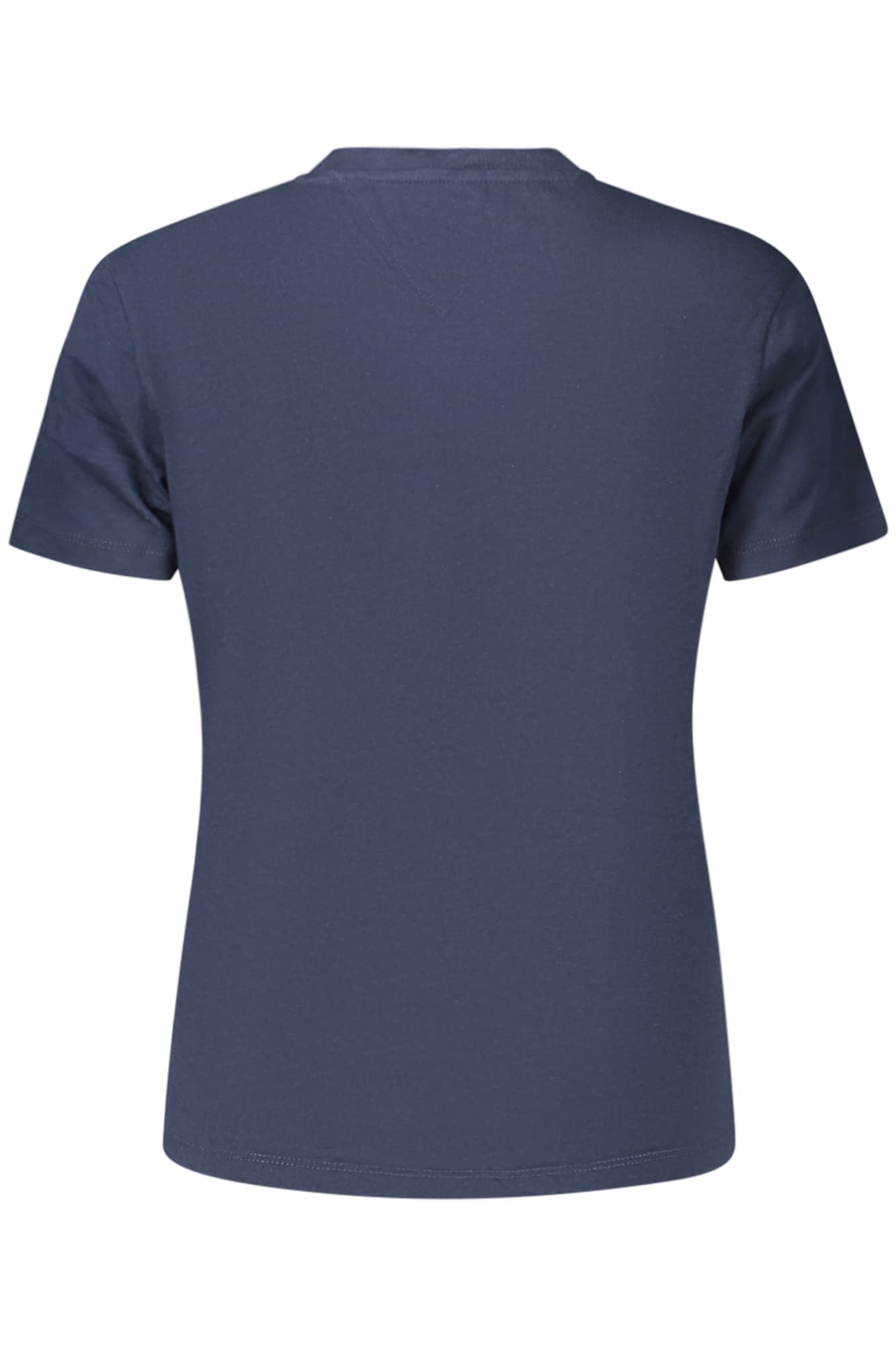 TOMMY HILFIGER T-SHIRT MANICHE CORTE DONNA BLU - Miniatura 2