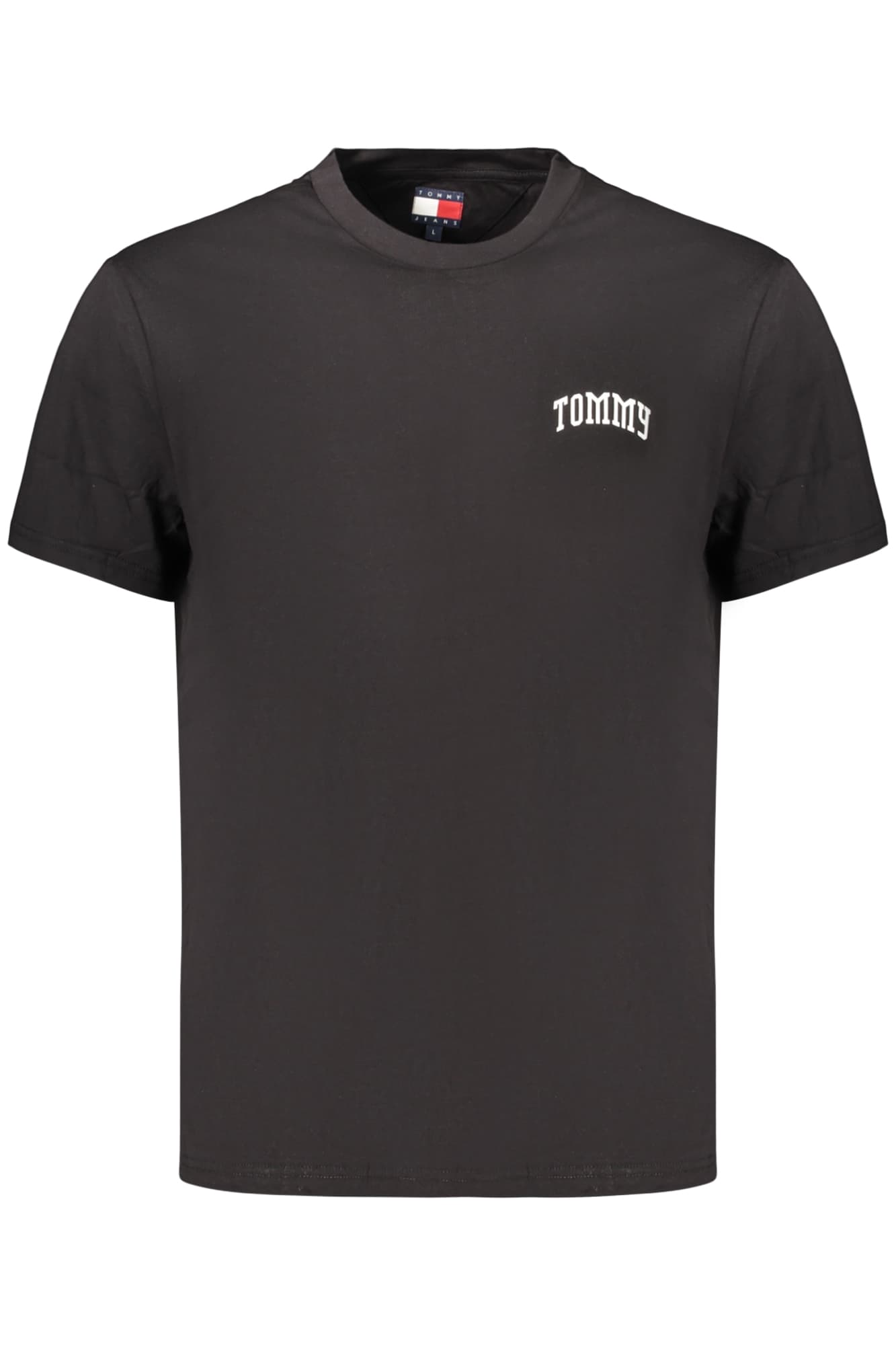 TOMMY HILFIGER T-SHIRT MANICHE CORTE UOMO NERO