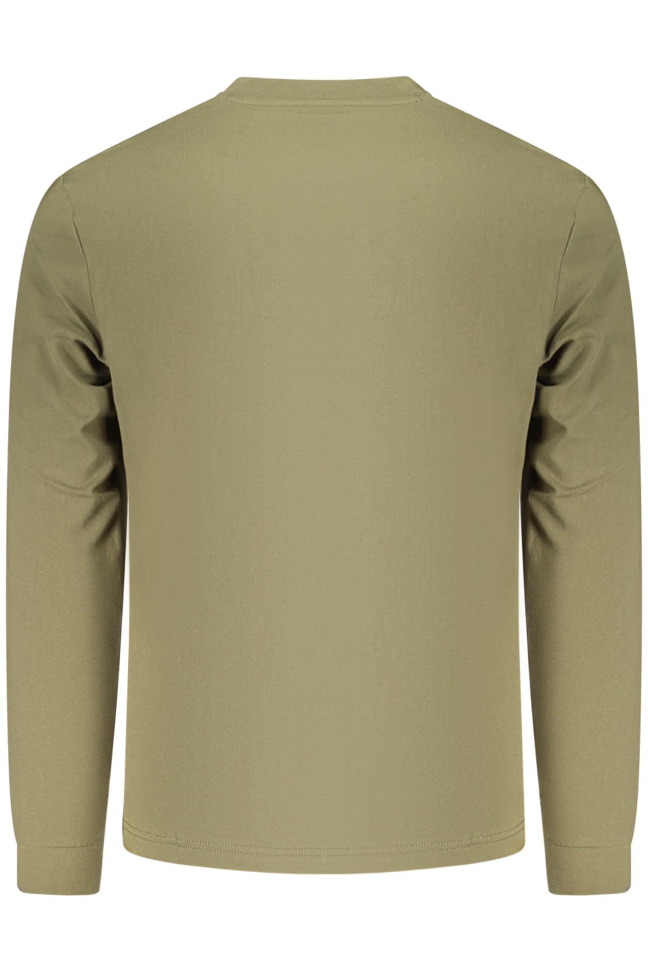 NAPAPIJRI T-SHIRT MANICHE LUNGHE UOMO VERDE - Miniatura 2
