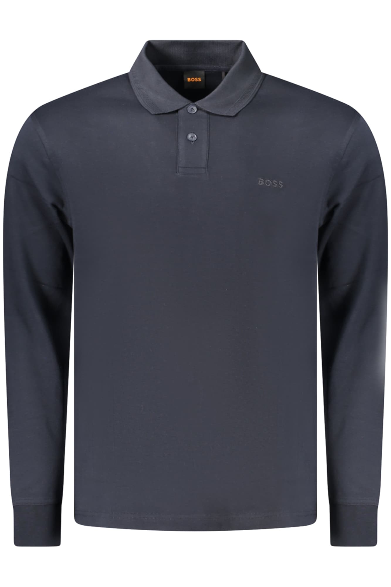 BOSS POLO MANICHE LUNGHE UOMO BLU