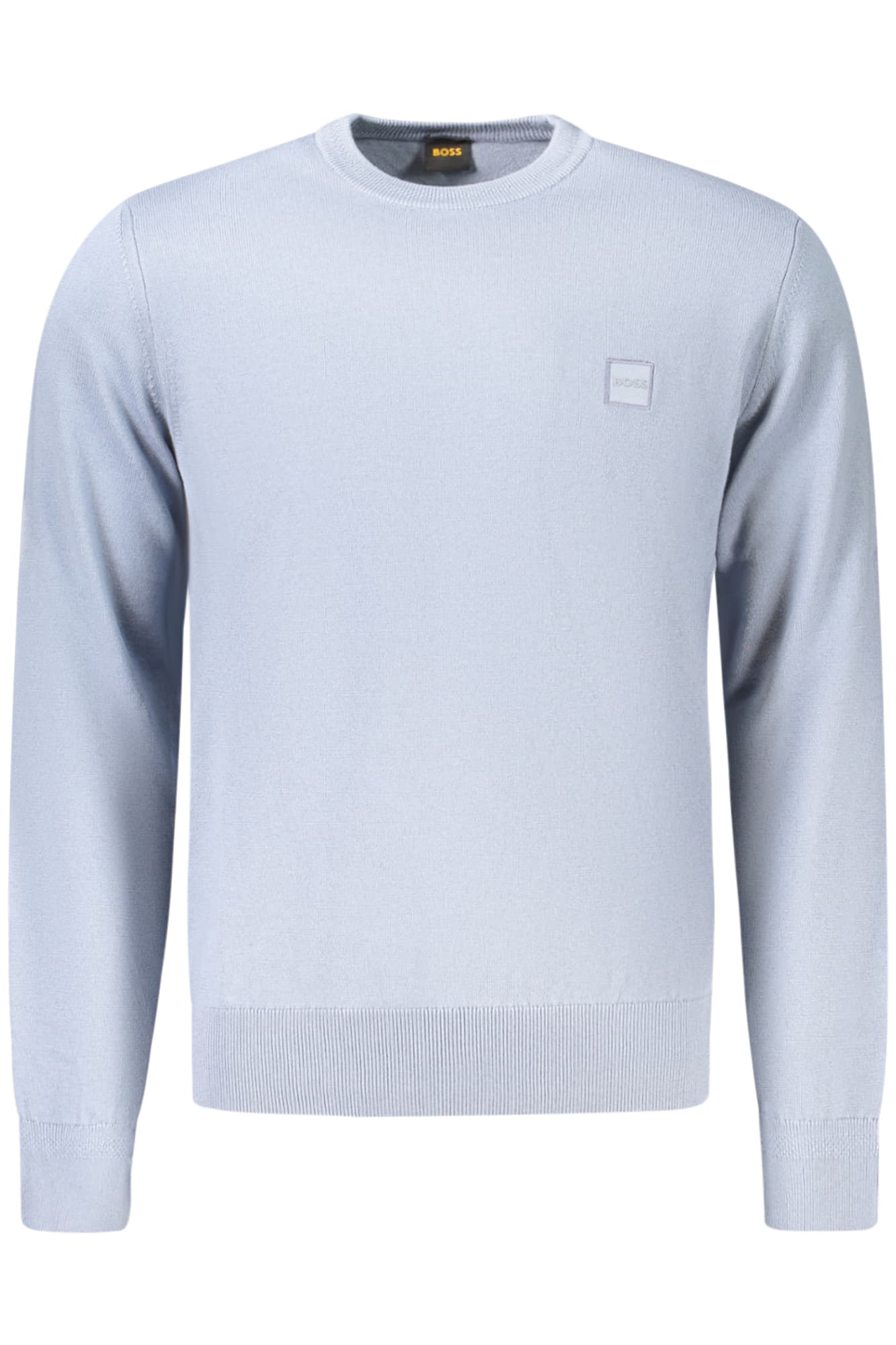 BOSS MAGLIA UOMO AZZURRO