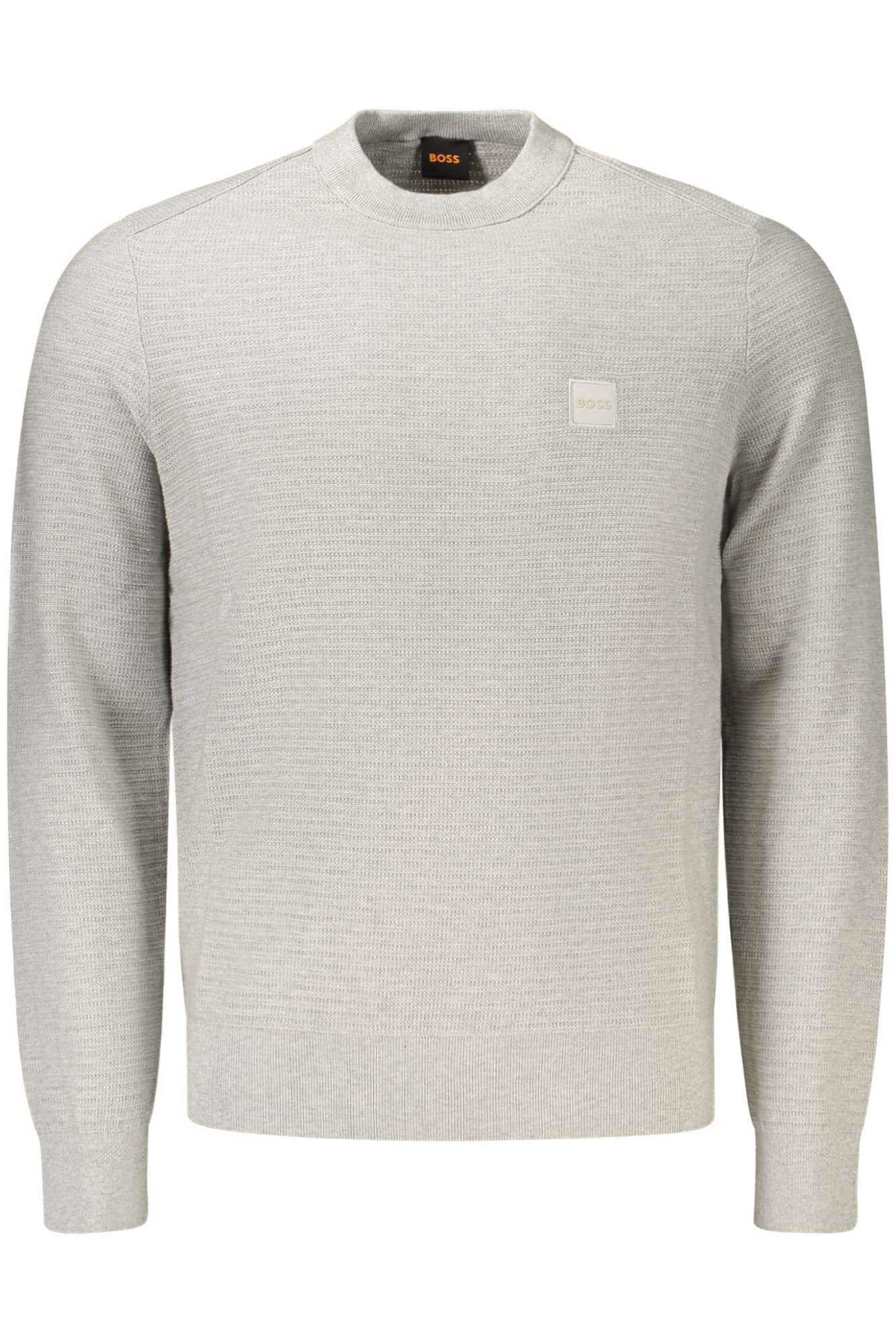 BOSS MAGLIA UOMO GRIGIO