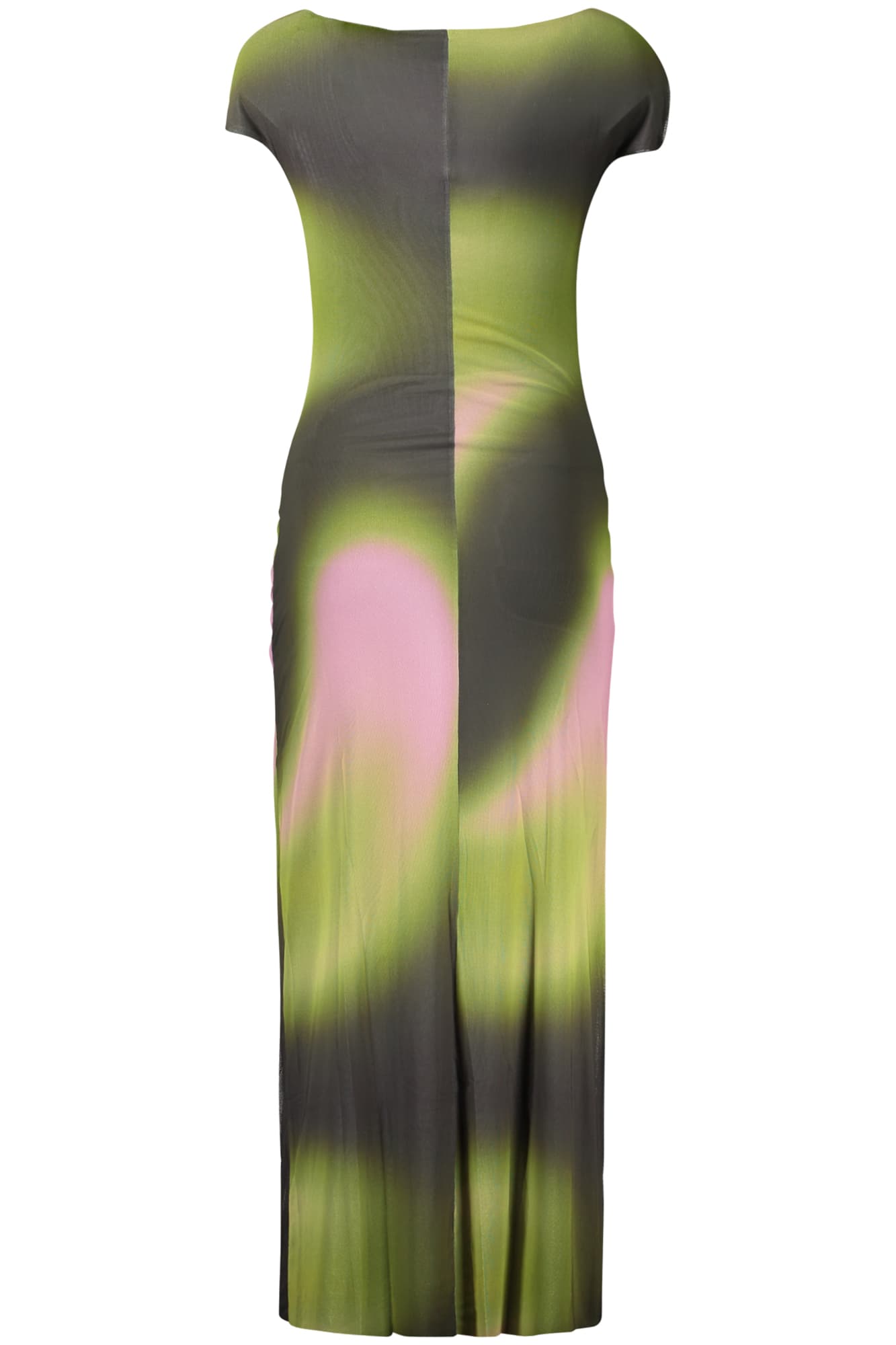DESIGUAL ABITO LUNGO DONNA VERDE - Miniatura 2