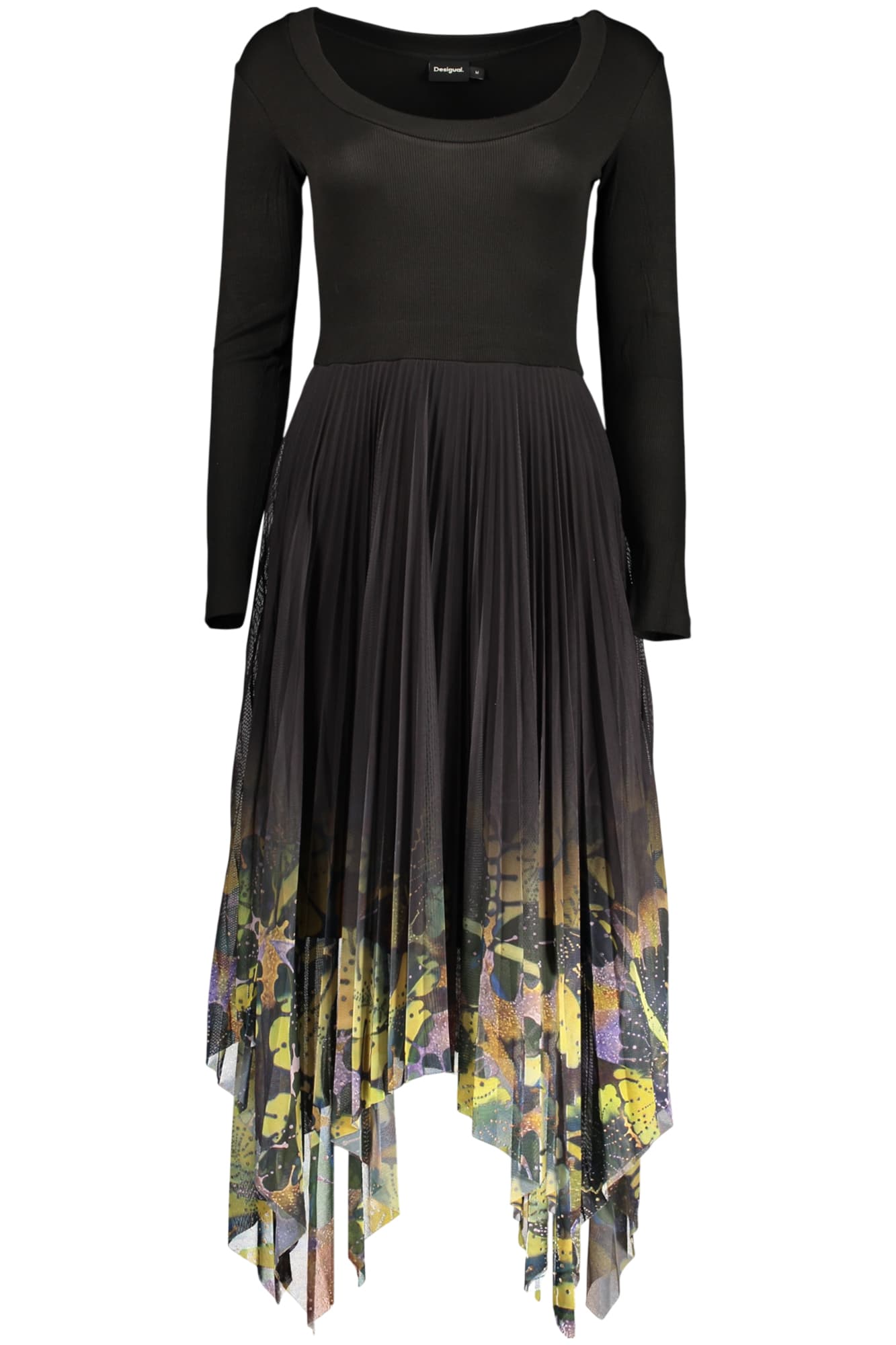 DESIGUAL ABITO LUNGO DONNA NERO